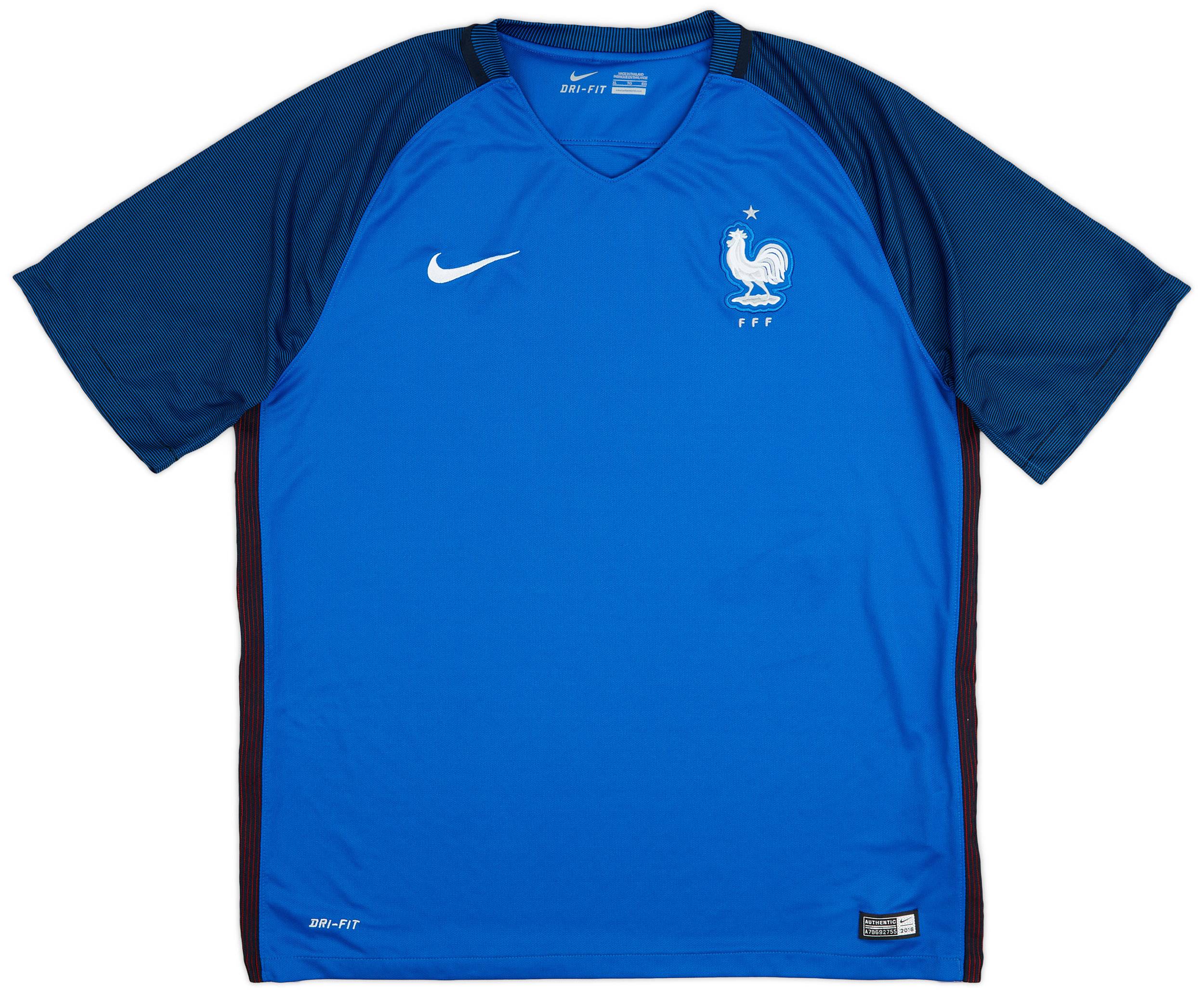 2016-17 France Home Shirt - 10/10 - (XL)