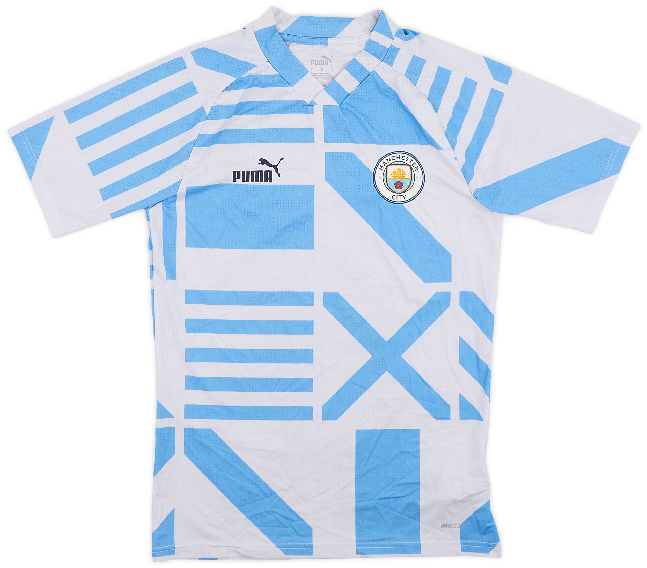 2021-22 Manchester City Puma Training Shirt - 6/10 - (S)