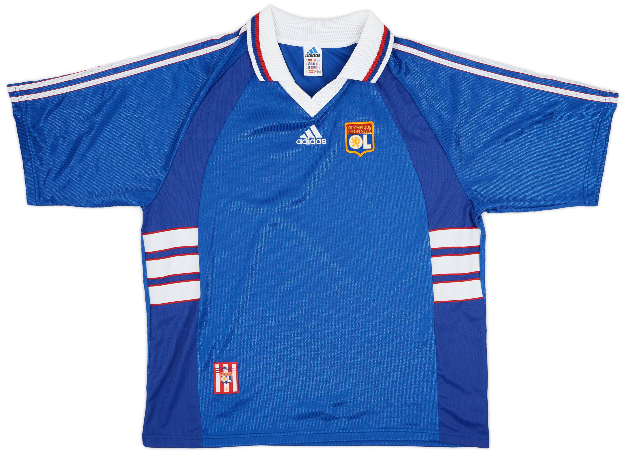 1998-00 Lyon Away Shirt - 9/10 - (XL)