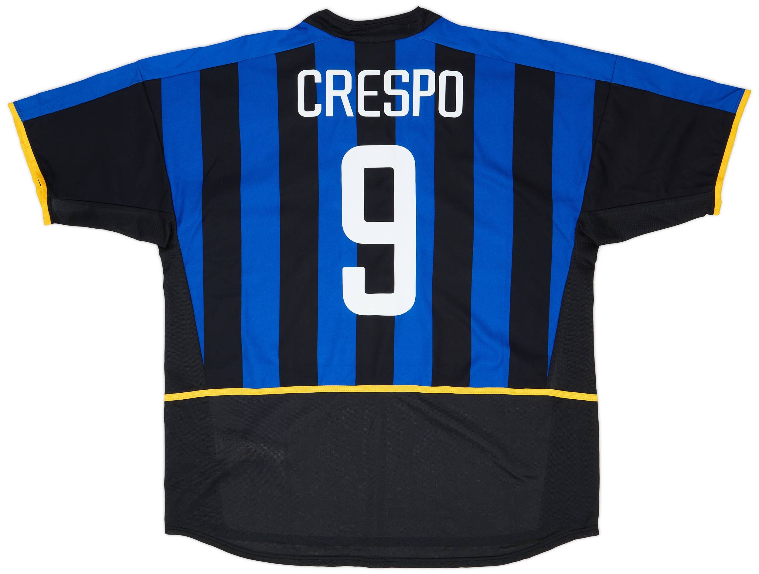 2002-03 Inter Milan Home Shirt Crespo #9 - 9/10 - (XXL)