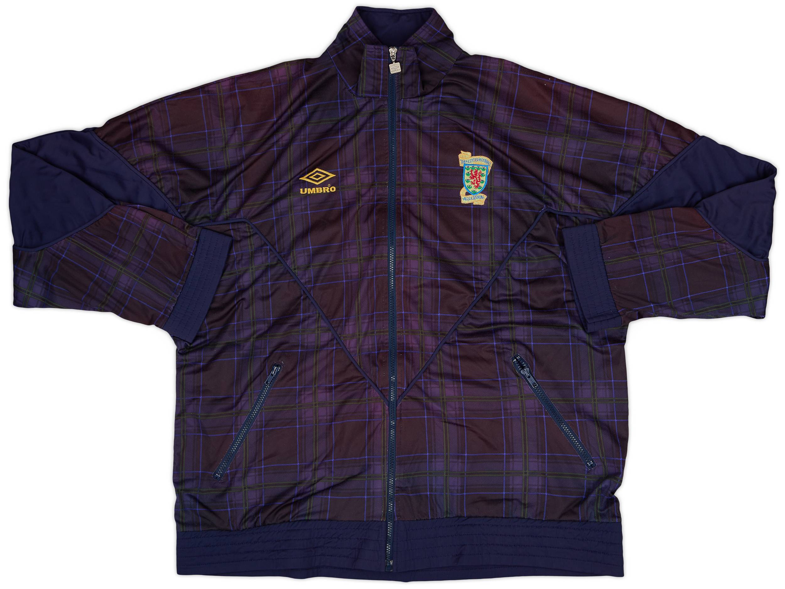 ジャケット・アウター 90s UMBRO The Scottish Football Jacket Umbro Scotland Jacket Soccer Windbreaker Football 90s Rare