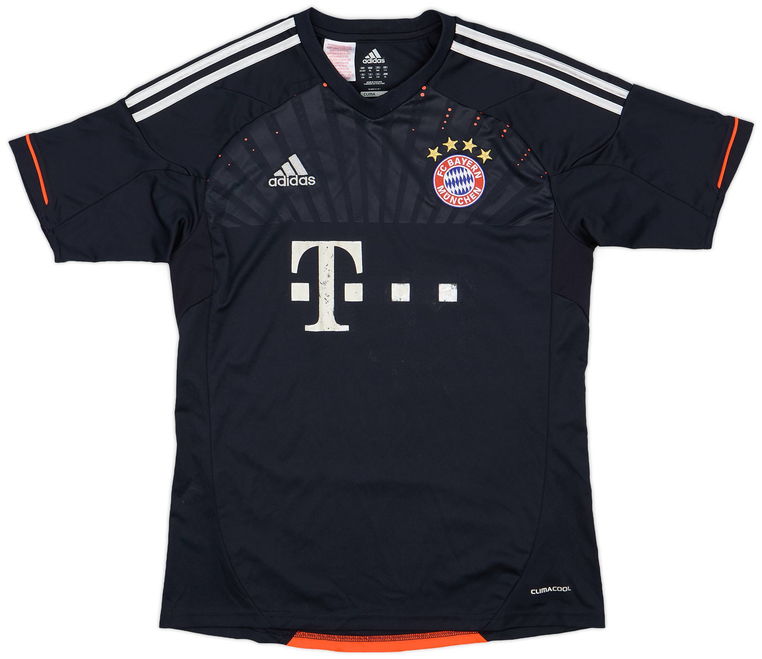 2012-13 Bayern Munich Third Shirt - 5/10 - (XL.Boys)