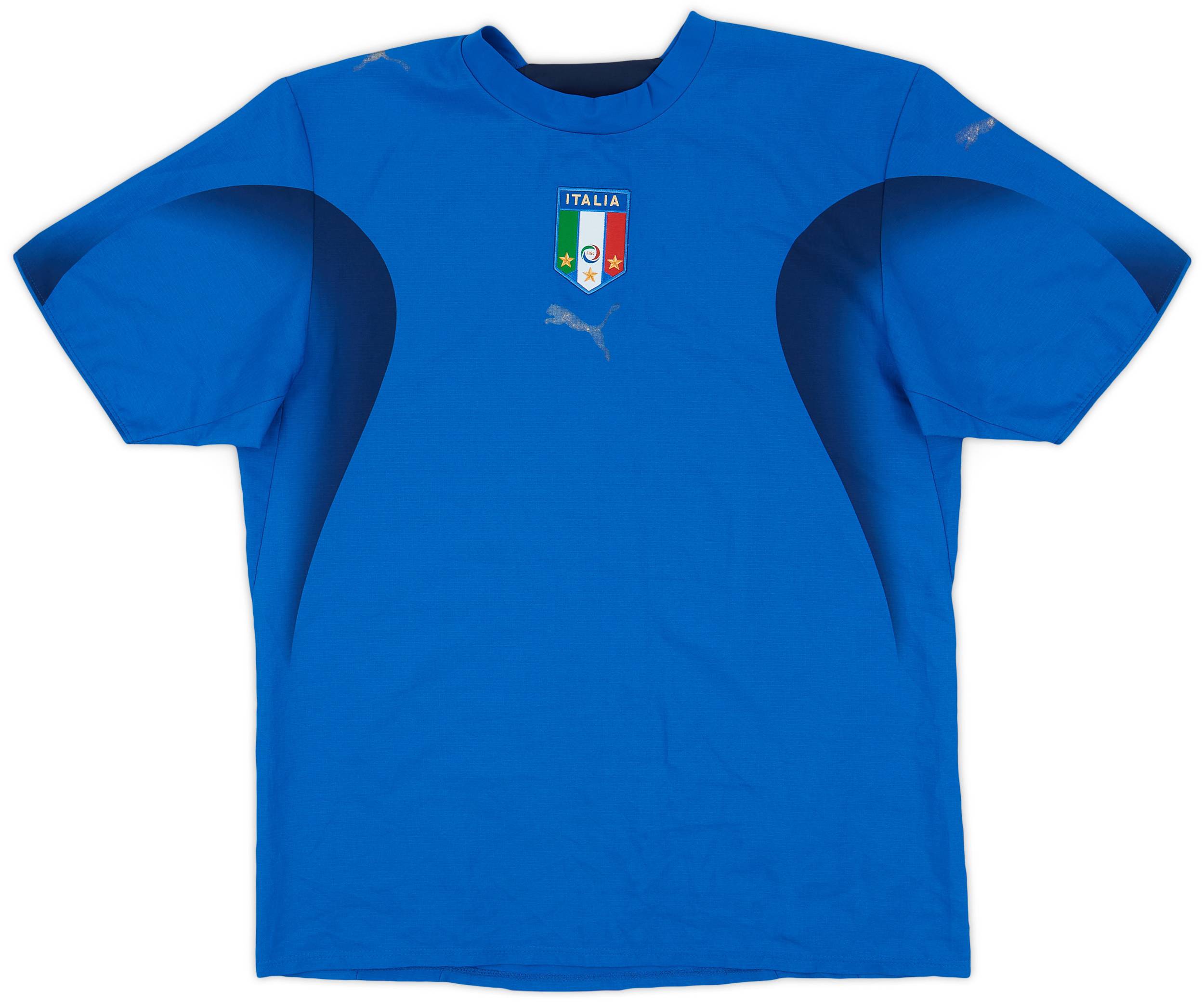 2006 Italy Home Shirt - 4/10 - (L)