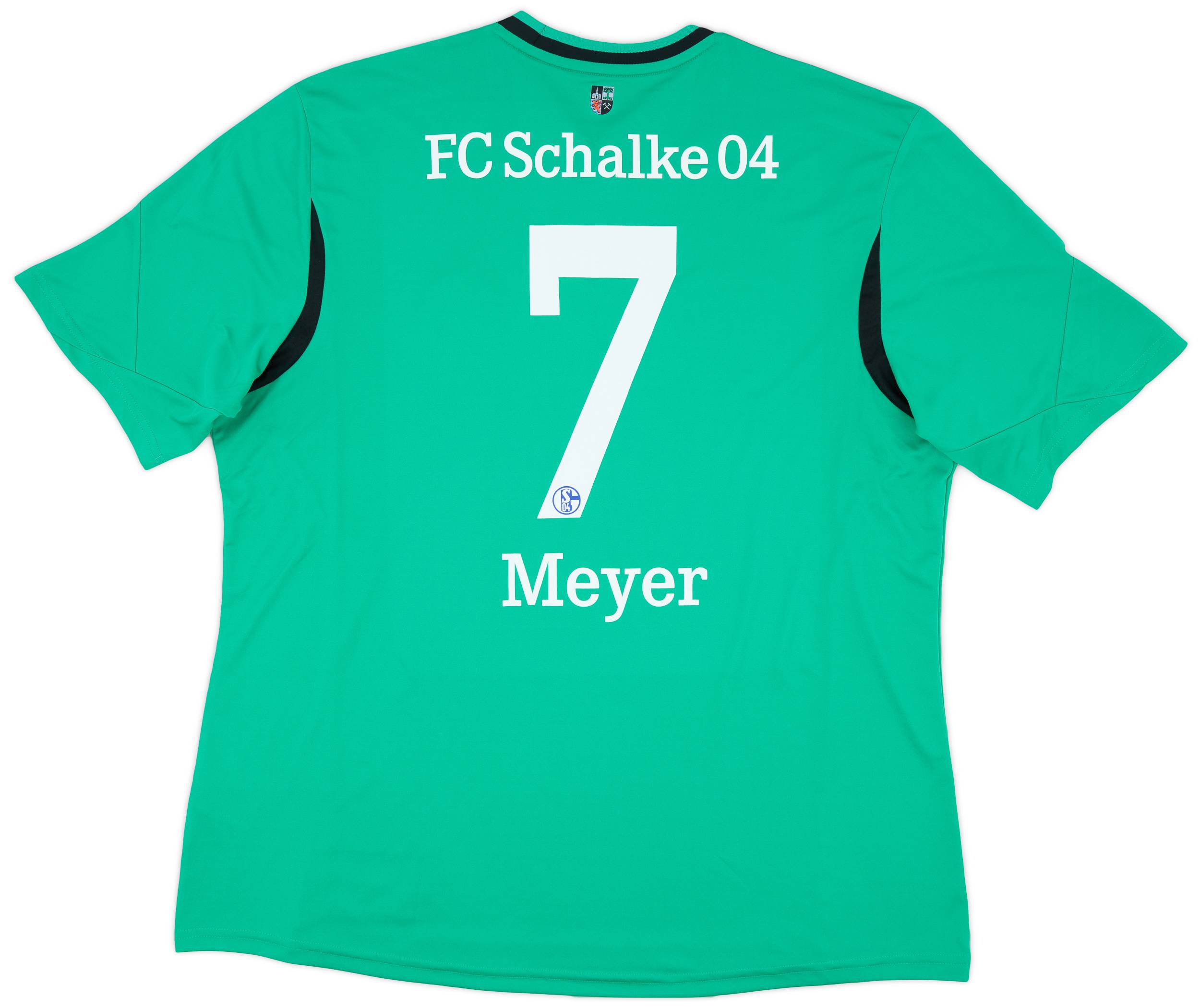 2013-15 Schalke Third Shirt Meyer #7 - 9/10 - (XXL)