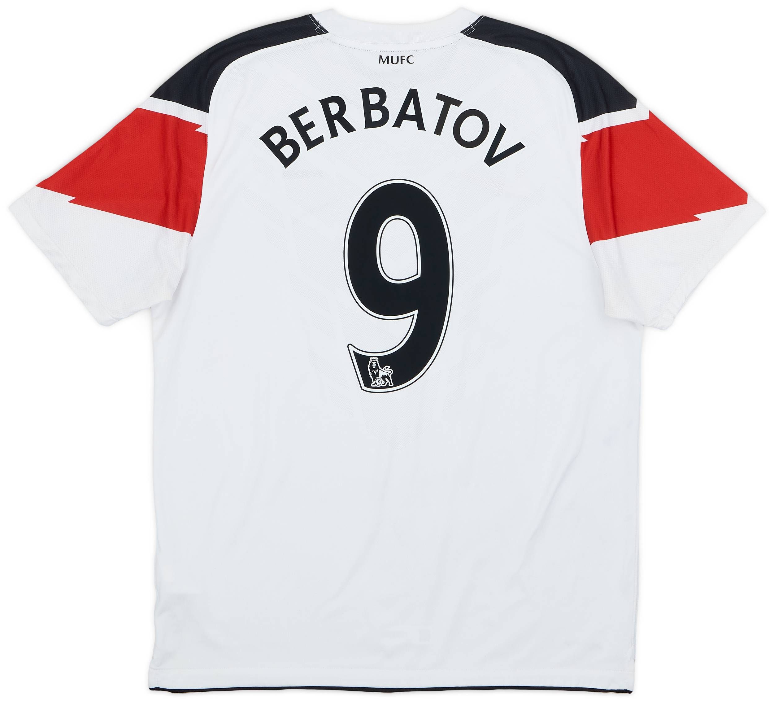 2010-12 Manchester United Away Shirt Berbatov #9 - 9/10 - (M)