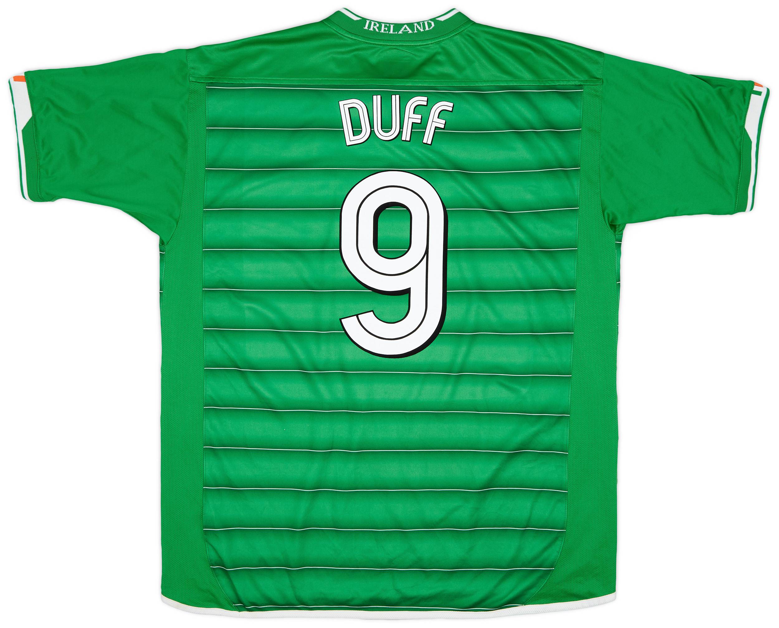 2003-04 Ireland Home Shirt Duff #9 - 8/10 - (XXL)