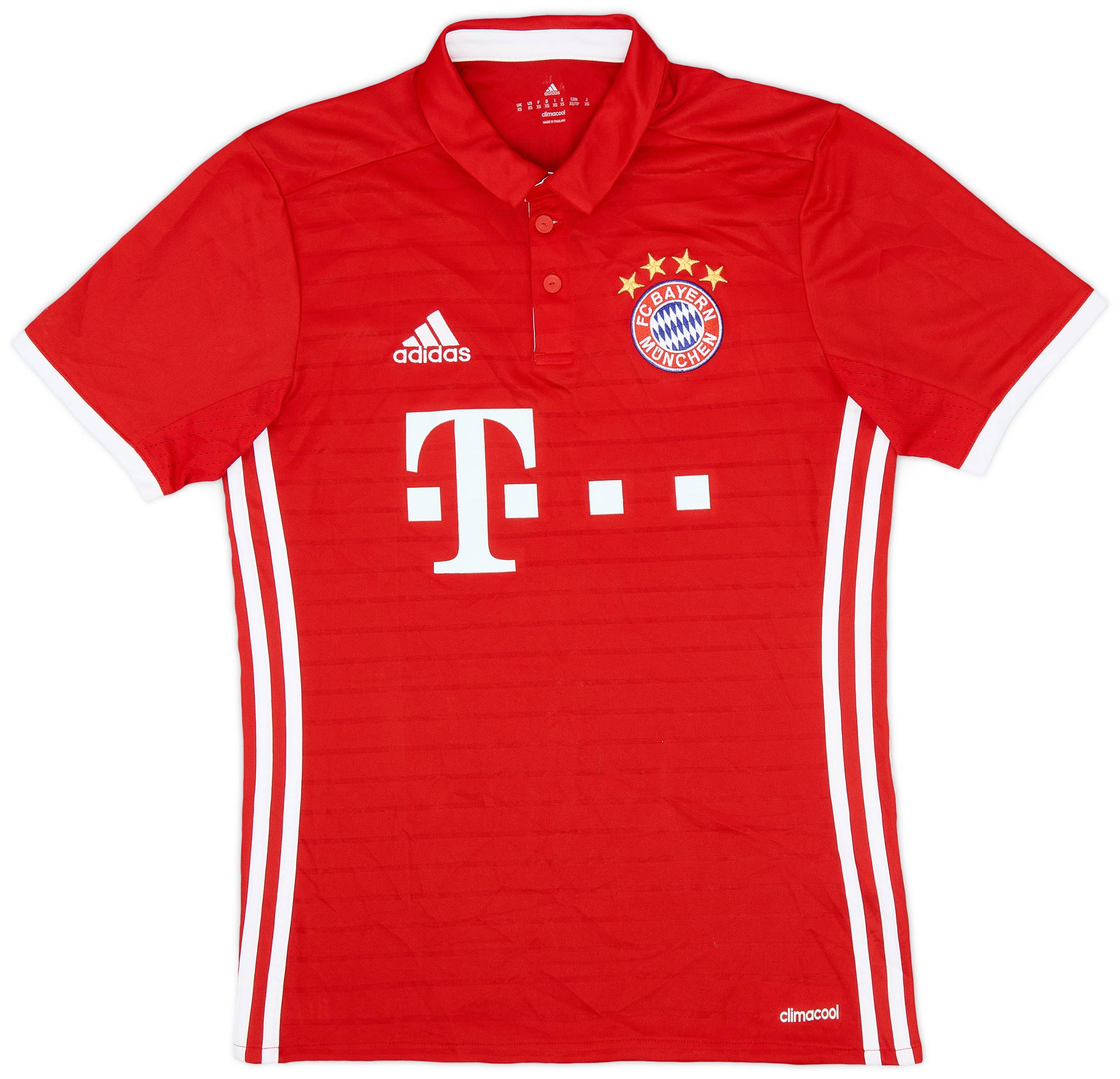 2016-17 Bayern Munich Home Shirt - 9/10 - (XS)