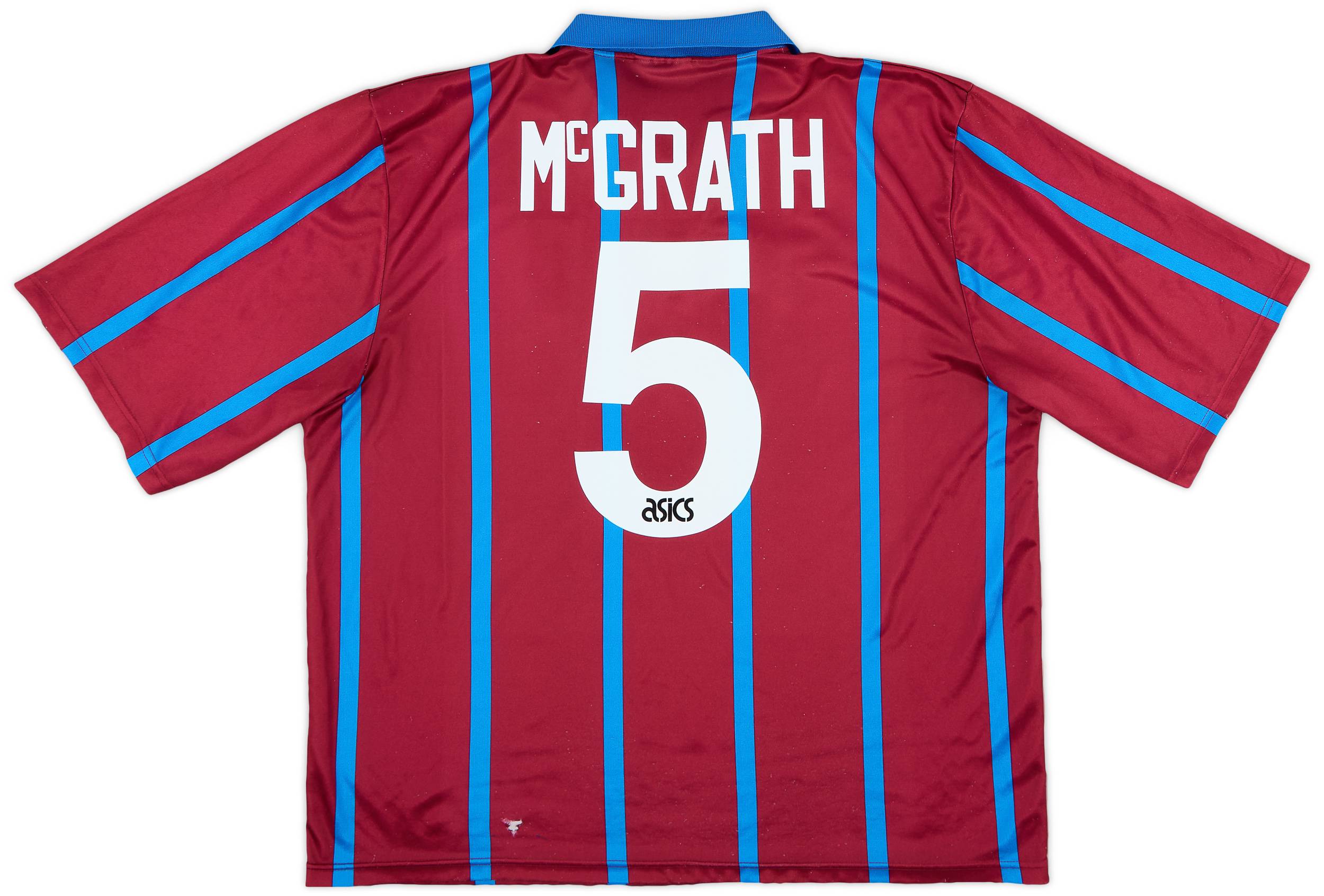 1993-95 Aston Villa Home Shirt McGrath #5 - 5/10 - (XXL)
