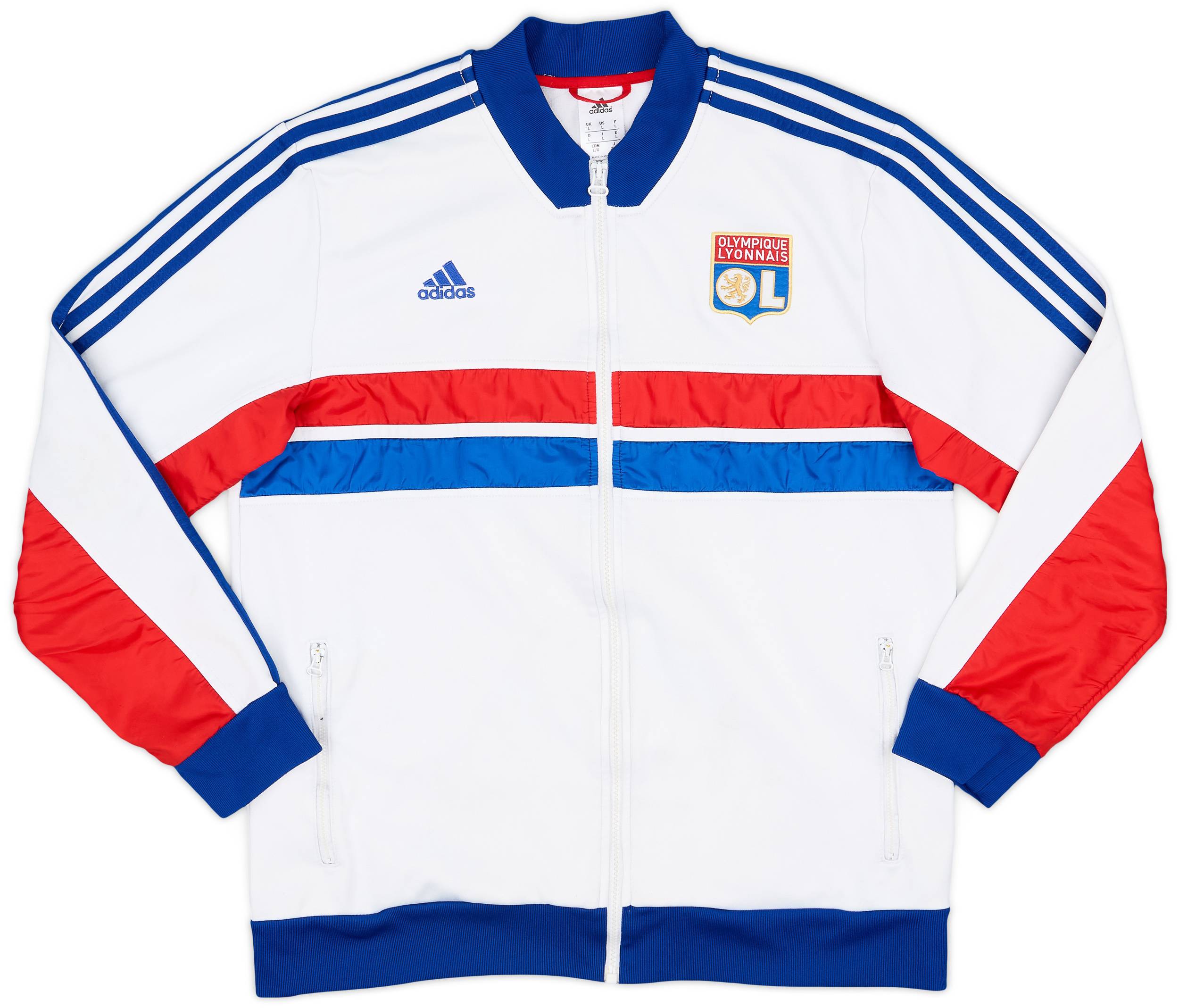 2013-14 Lyon Adidas Rain Jacket - 7/10 - (L)