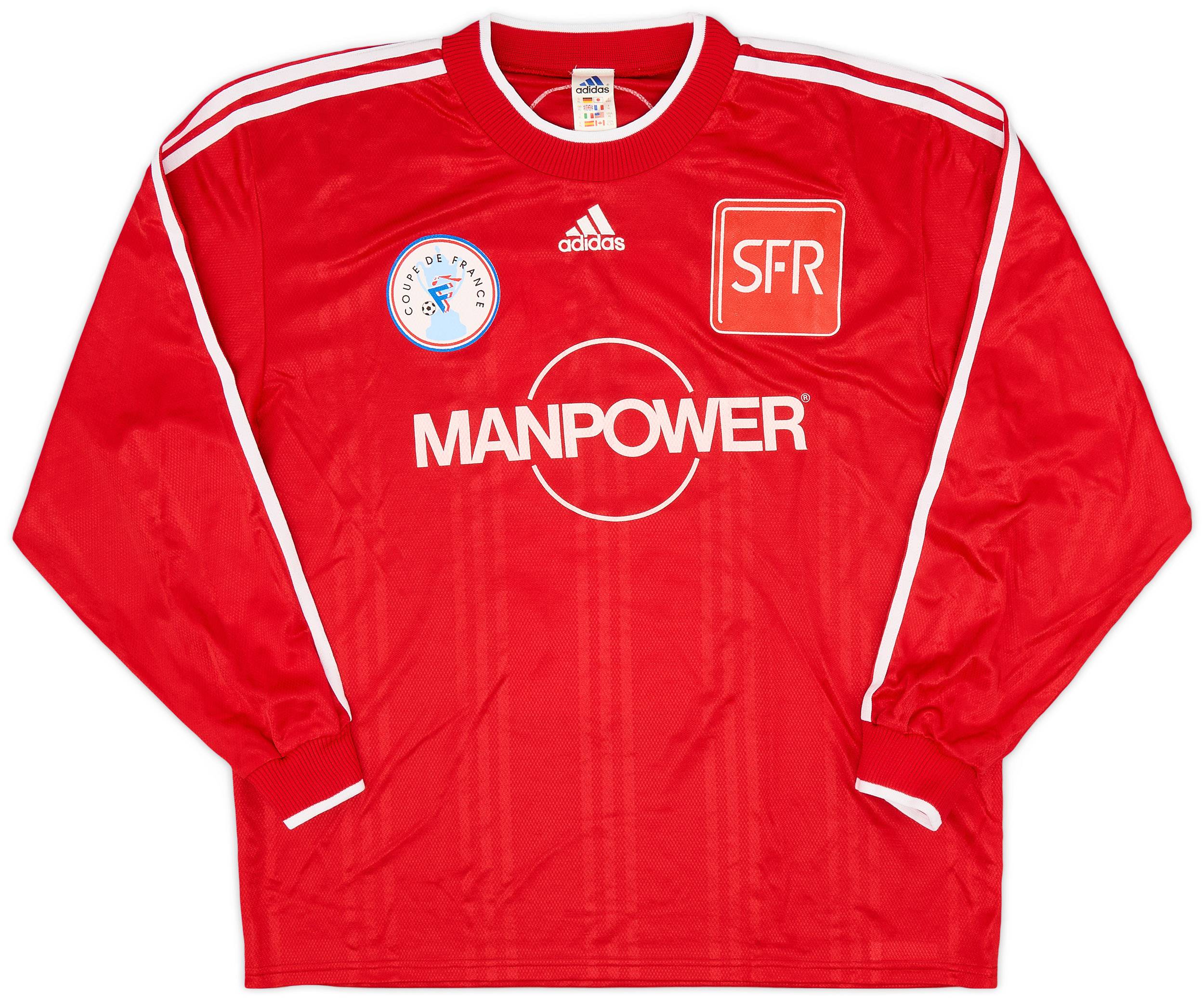 2001-02 Coupe de France adidas Template L/S Shirt #11 - 8/10 - (XL)
