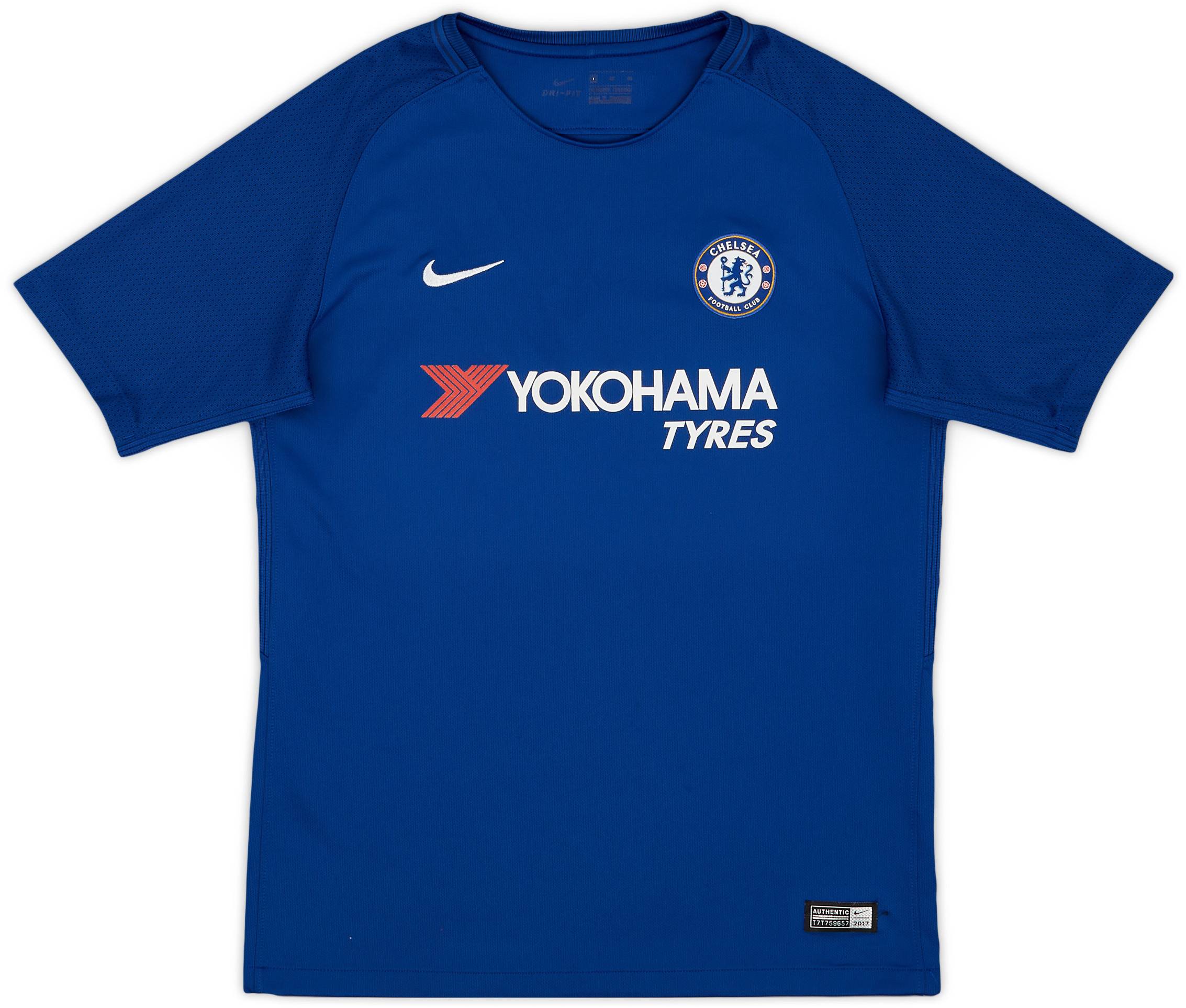 2017-18 Chelsea Home Shirt - 8/10 - (XL.Boys)