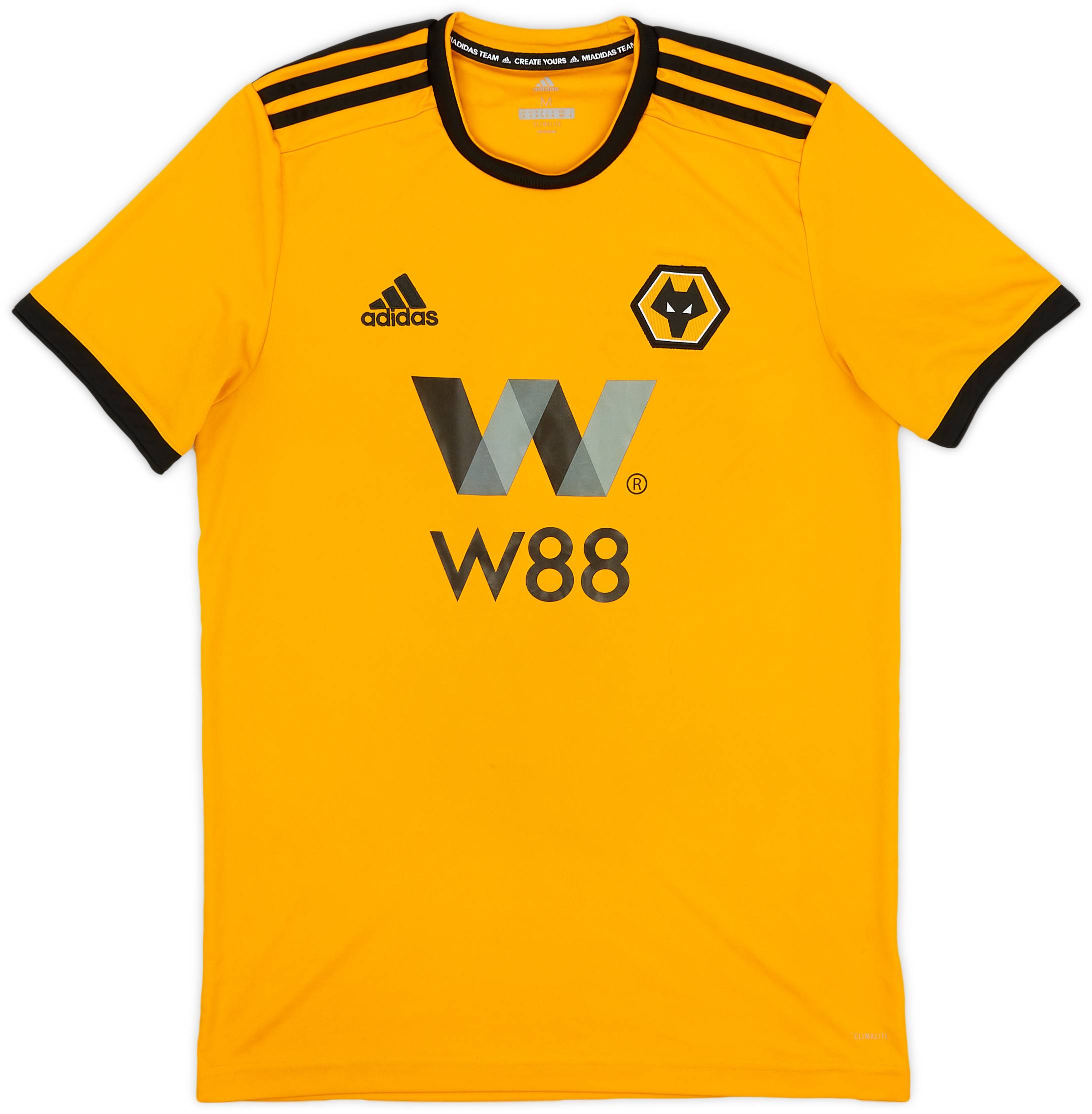 2018-19 Wolves Home Shirt - 7/10 - (M)