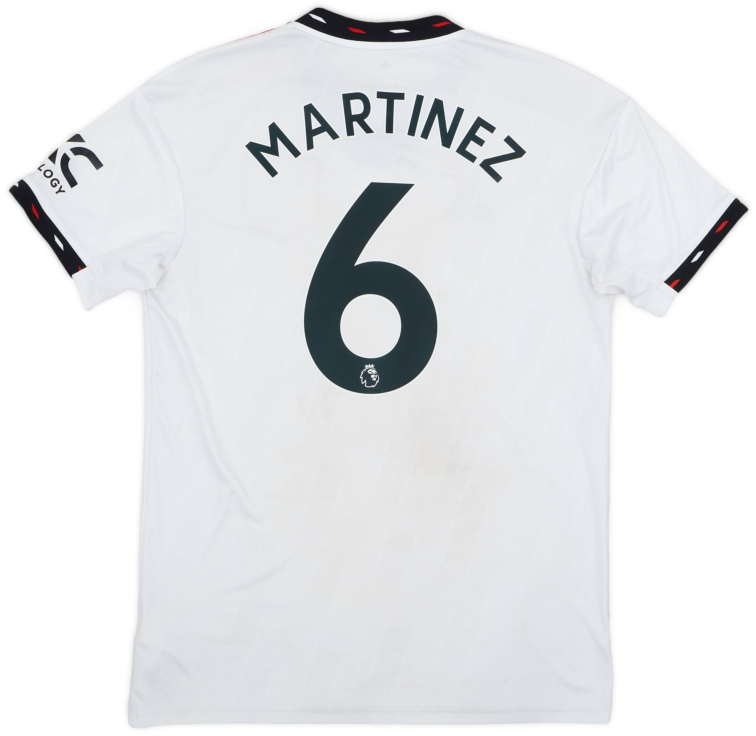 2022-23 Manchester United Away Shirt Martinez #6 - 7/10 - (M)