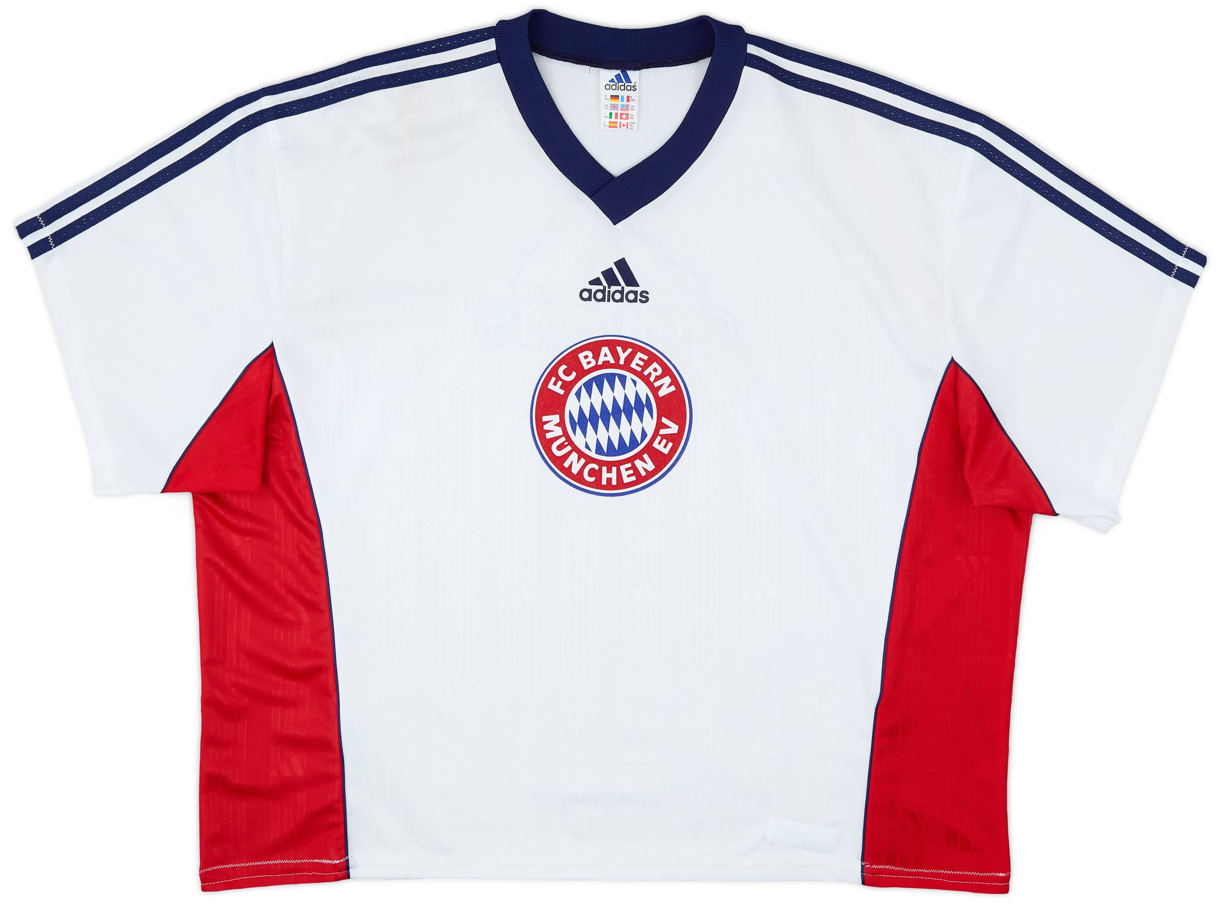 1998-99 Bayern Munich adidas Training Shirt - 9/10 - (XXL)