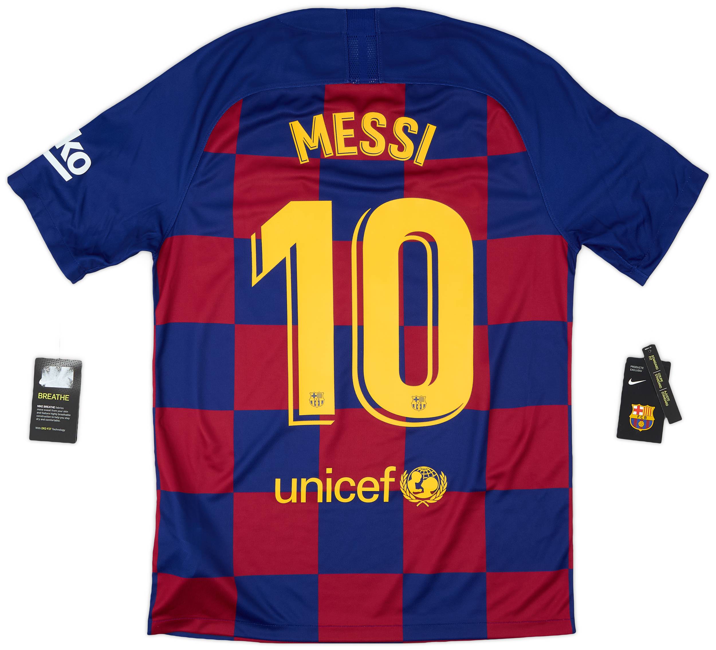 2019-20 Barcelona Home Shirt Messi #10 (M)