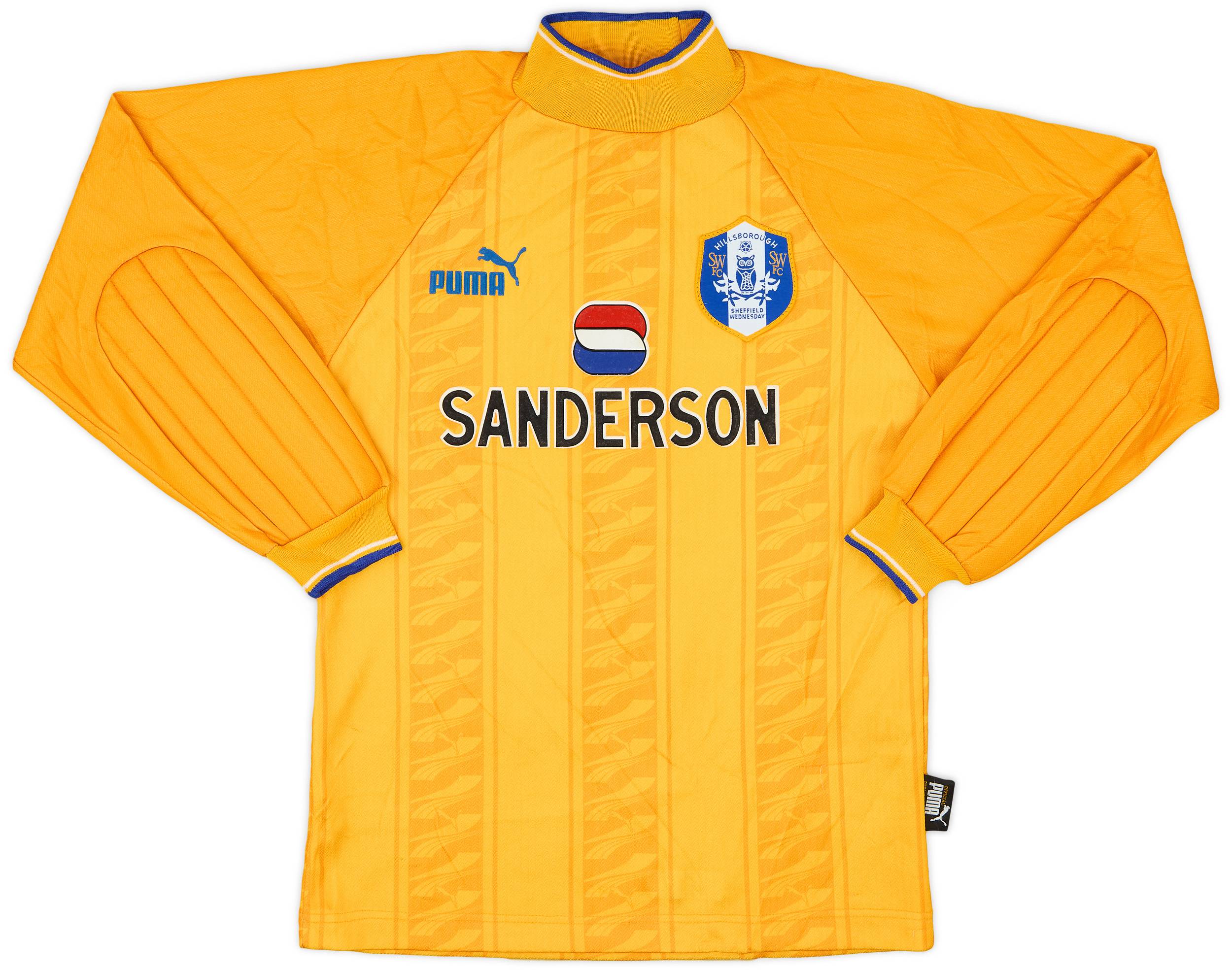 1995-96 Sheffield Wednesday GK Shirt #1 - 8/10 - (S)