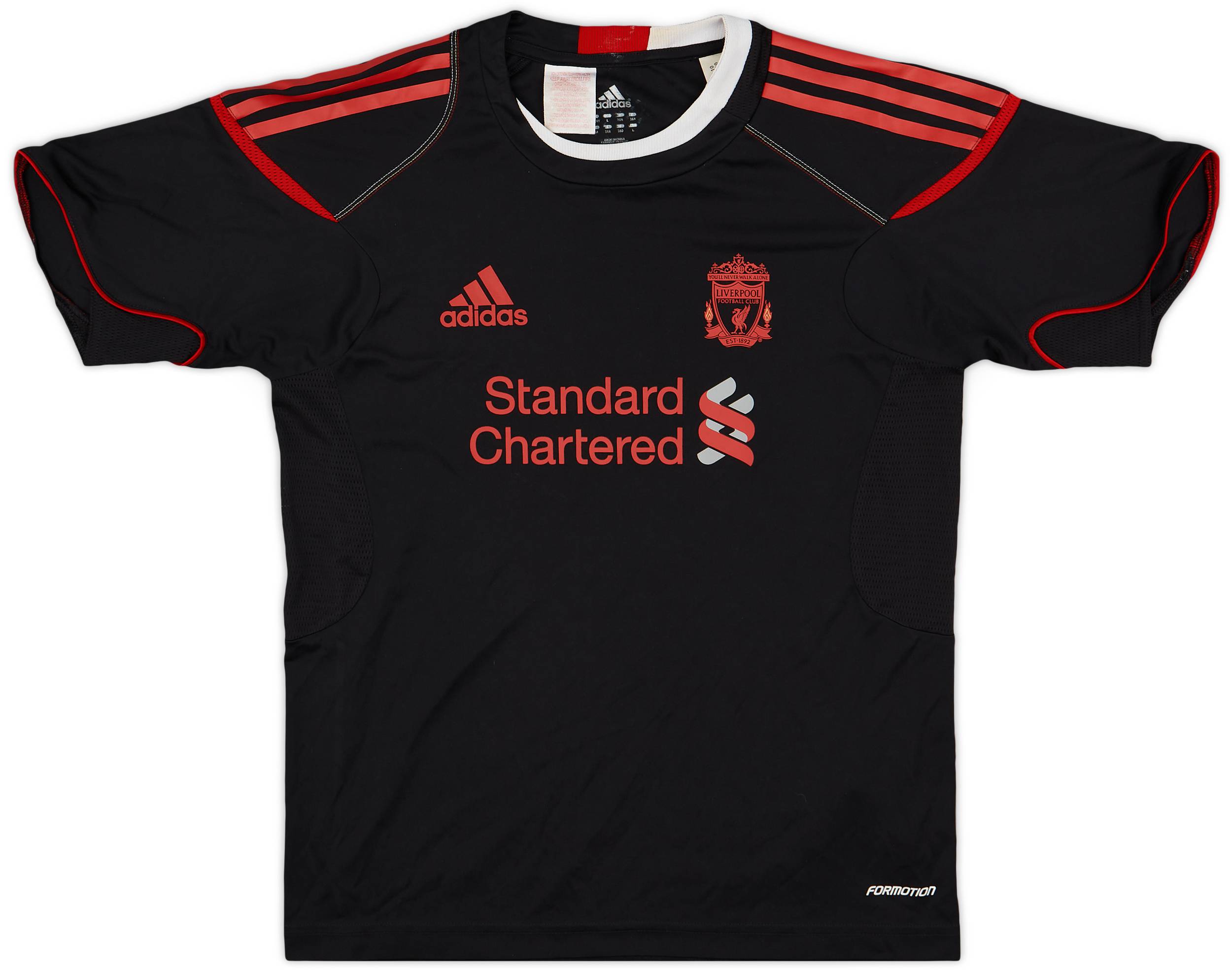 2010-11 Liverpool adidas Training Shirt - 8/10 - (L.Boys)