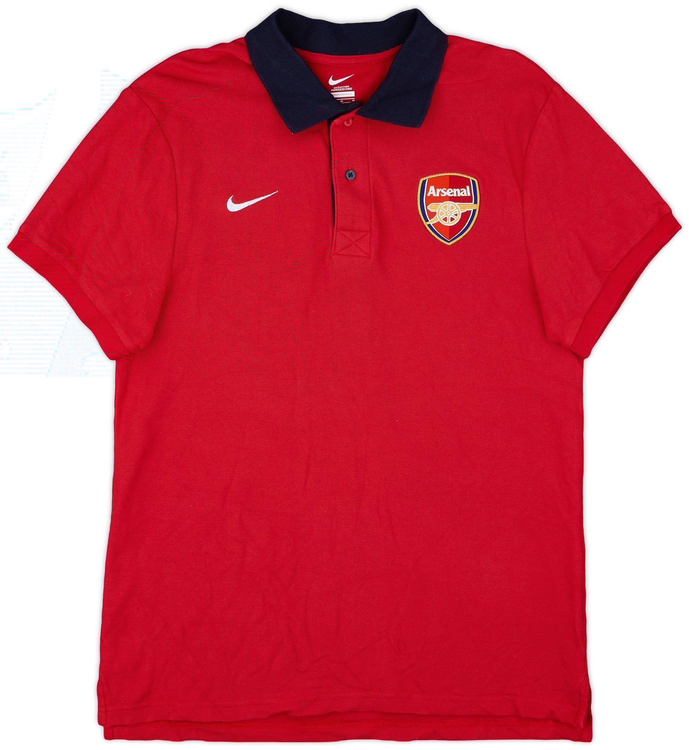 2013-14 Arsenal Nike Polo Shirt - 8/10 - (M)