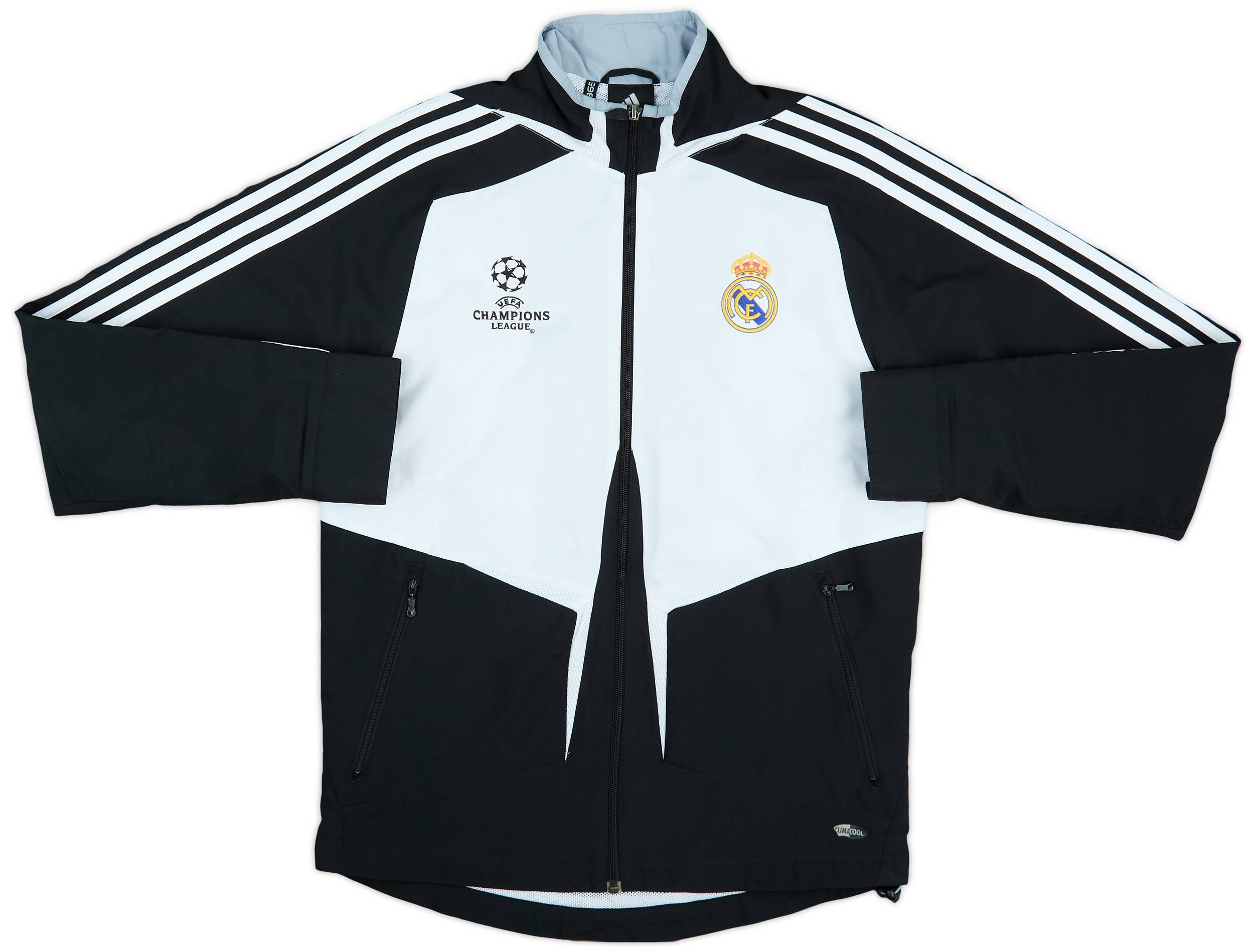 adidas Real Madrid ホームジャージ M 2008-09 Real Madrid adidas Track Jacket - 8/10 - (M)