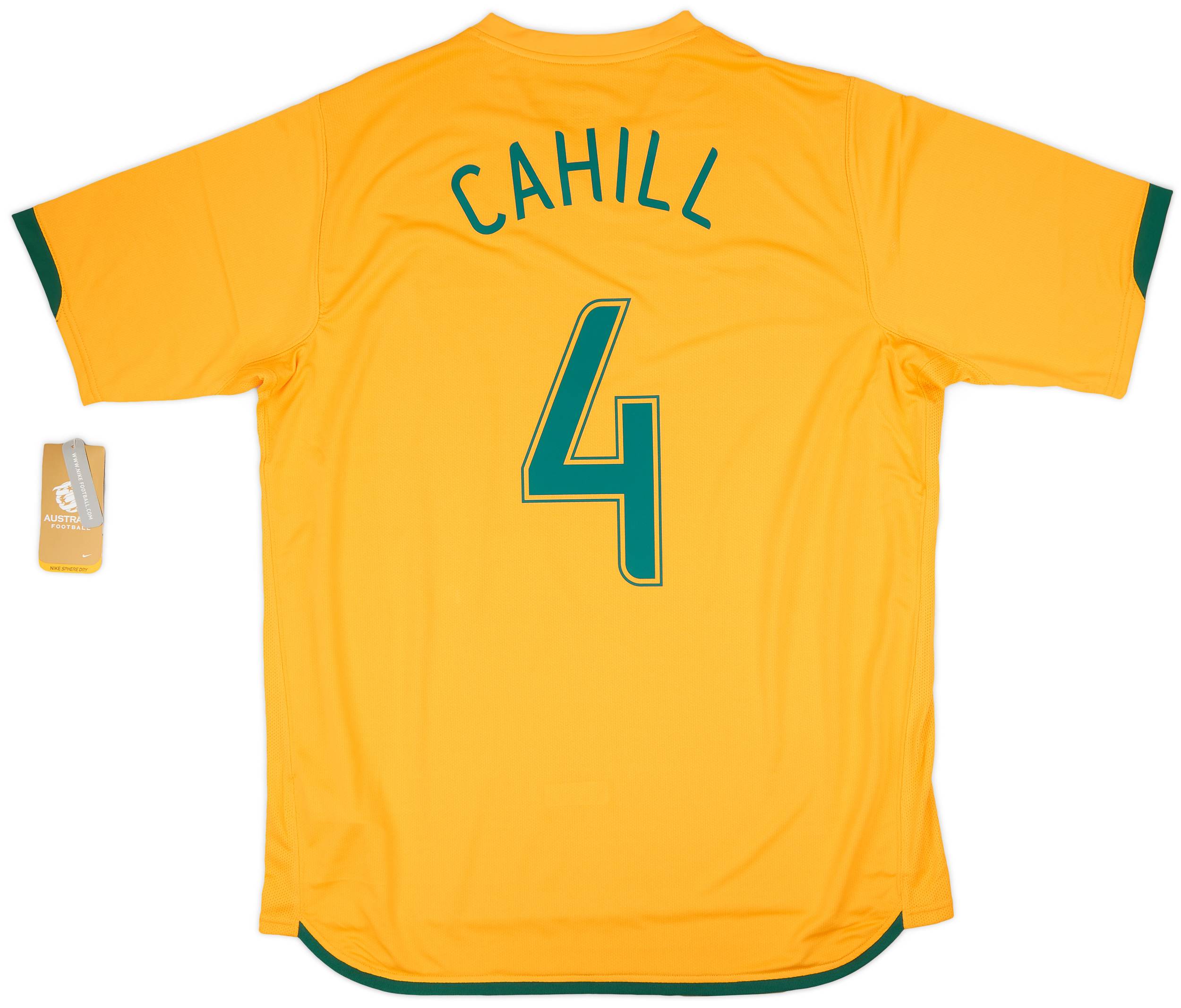 2006-08 Australia Home Shirt Cahill #4 (XL)