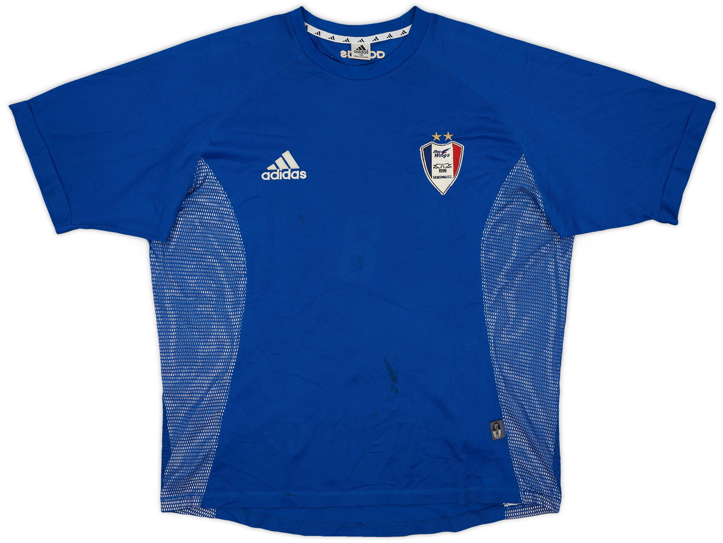 2002 Suwon Samsung Bluewings Home Shirt - 5/10 - (XL)