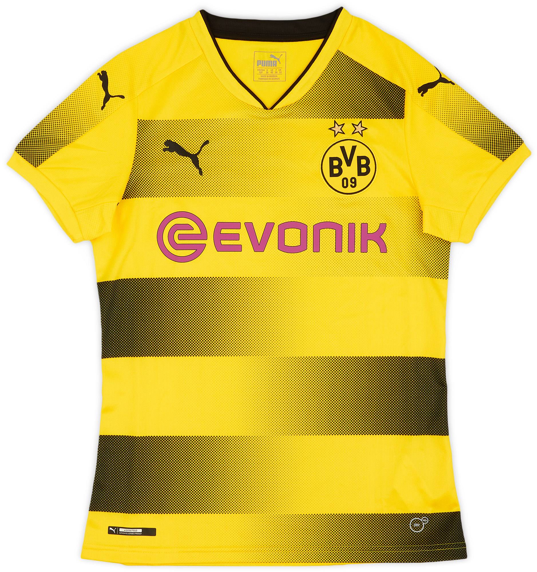 2017-18 Borussia Dortmund Home Shirt - 10/10 - (Women's S)