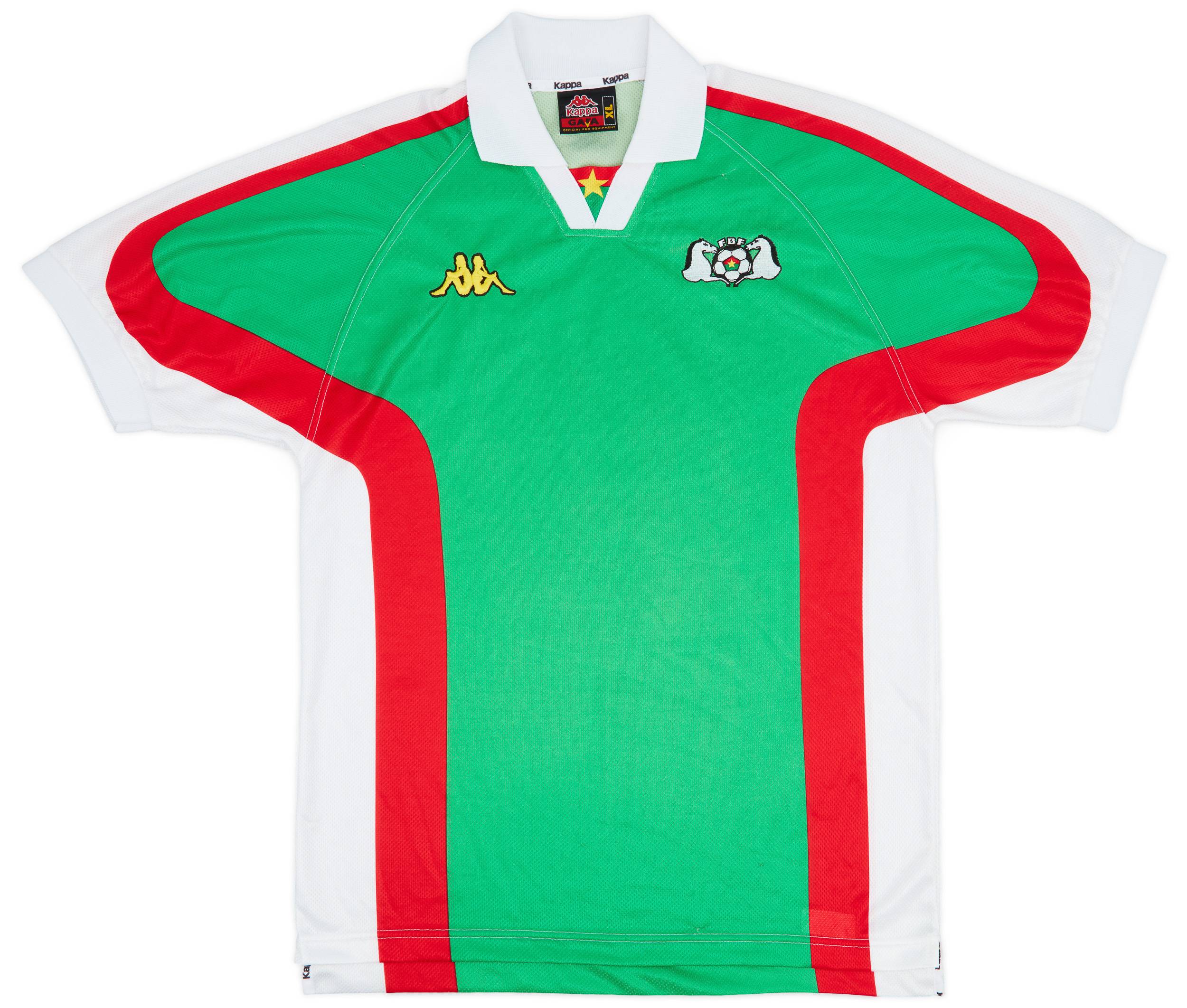 1998-00 Burkina Faso Home Shirt - 9/10 - (XL)