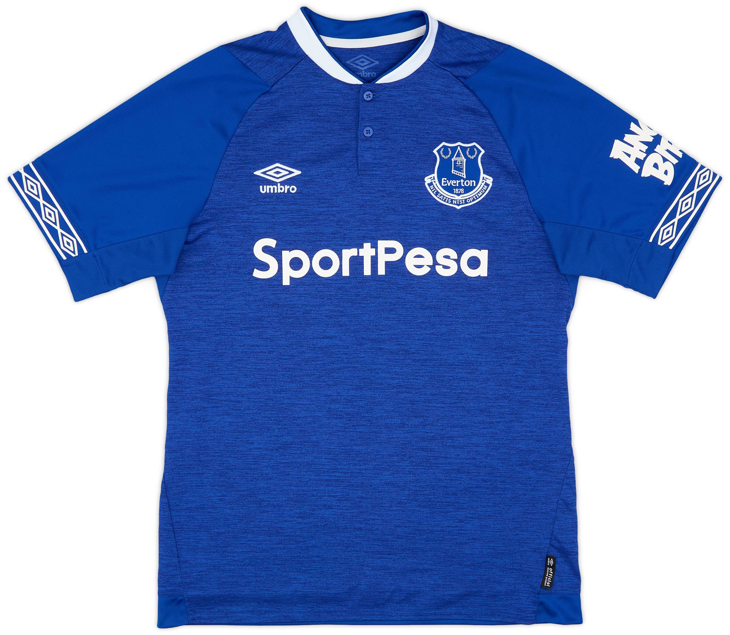 2018-19 Everton Home Shirt - 9/10 - (M)