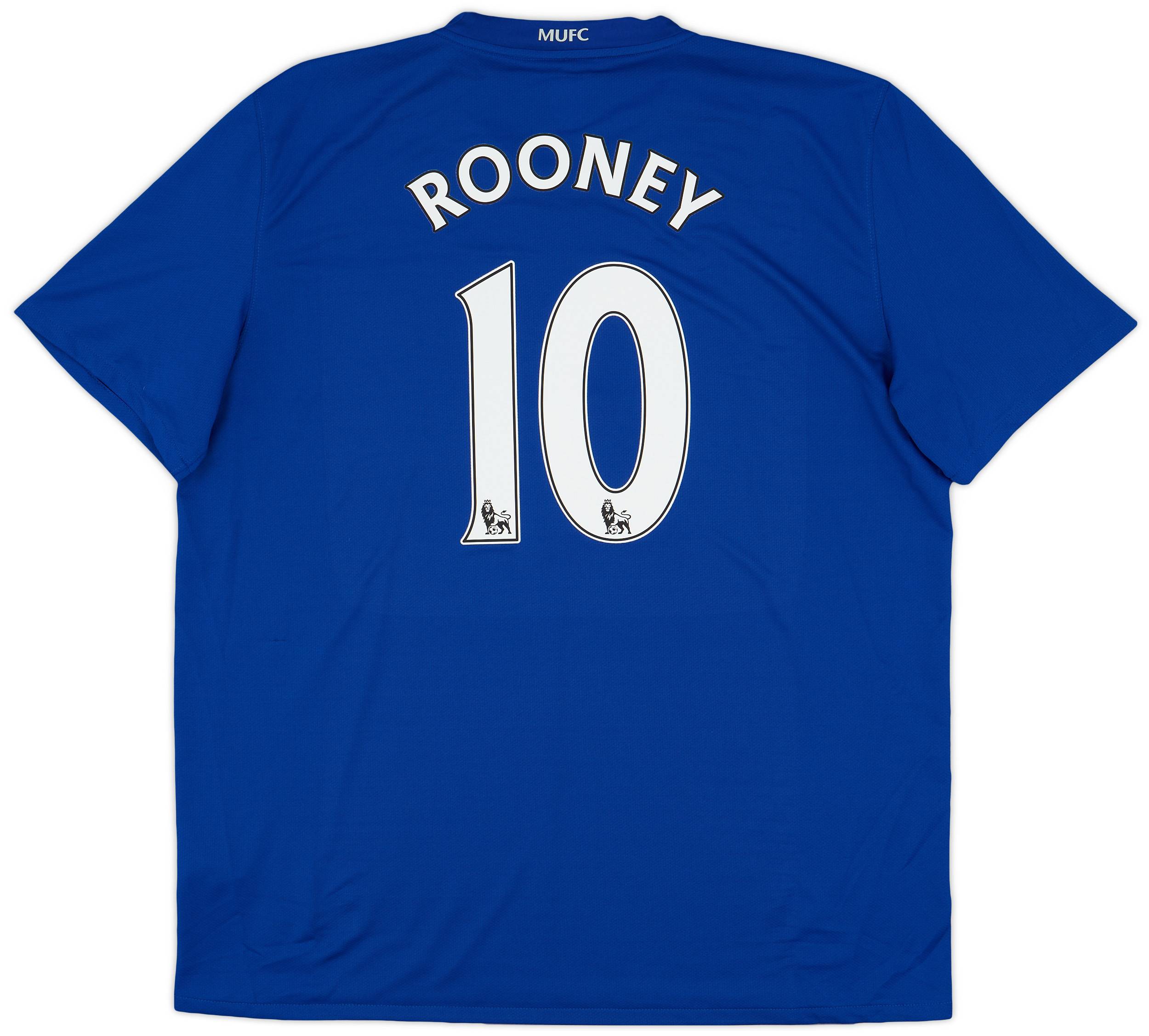 2008-09 Manchester United Third Shirt Rooney #10 - 10/10 - (XXL)