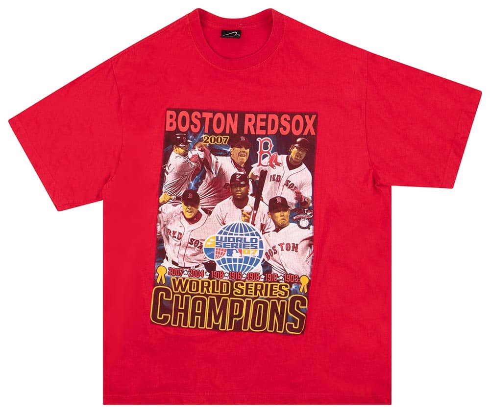 2007 Boston Red Sox World Series Champions Tee XL