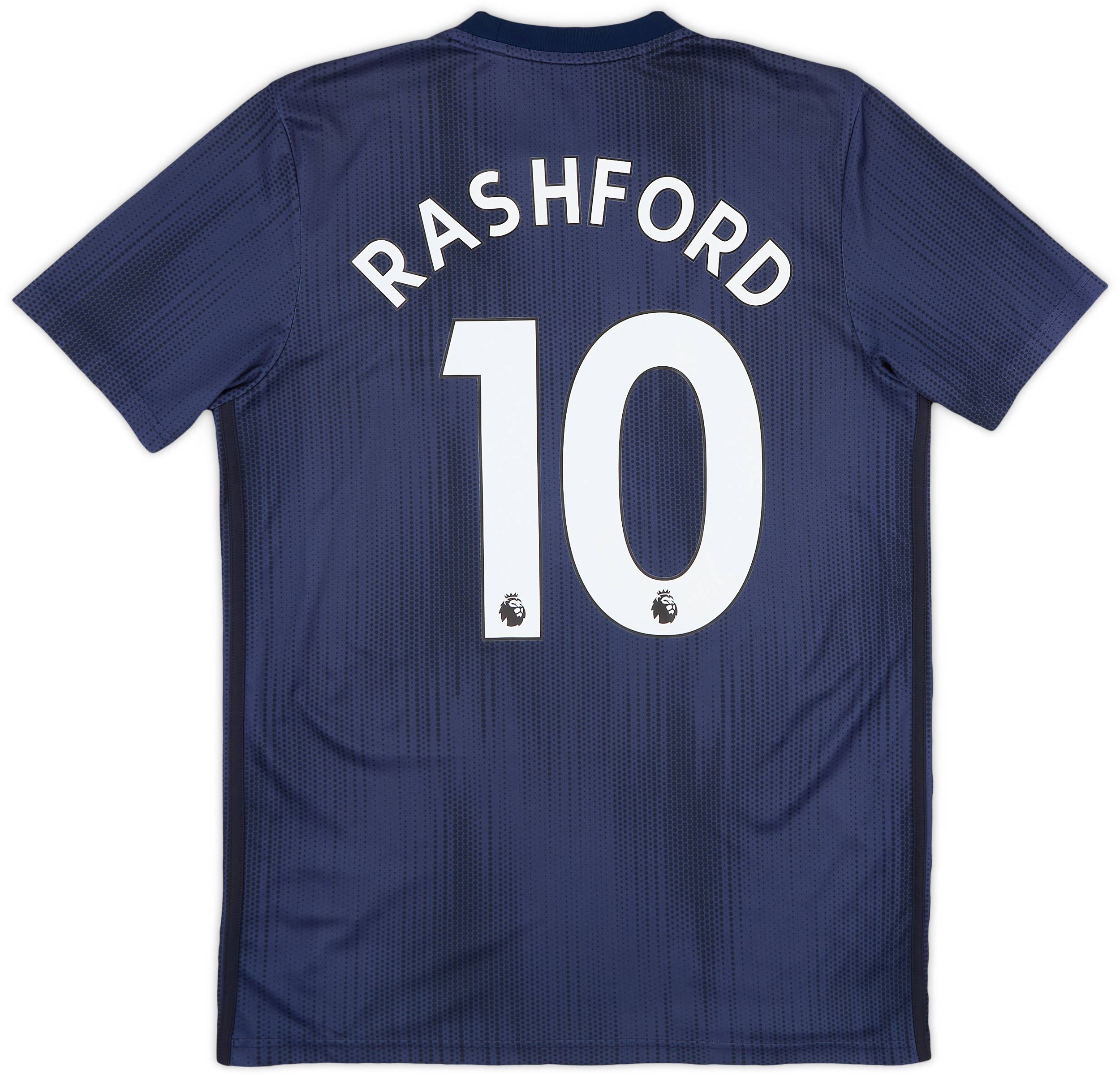 2018-19 Manchester United Third Shirt Rashford #10 - 8/10 - (M)