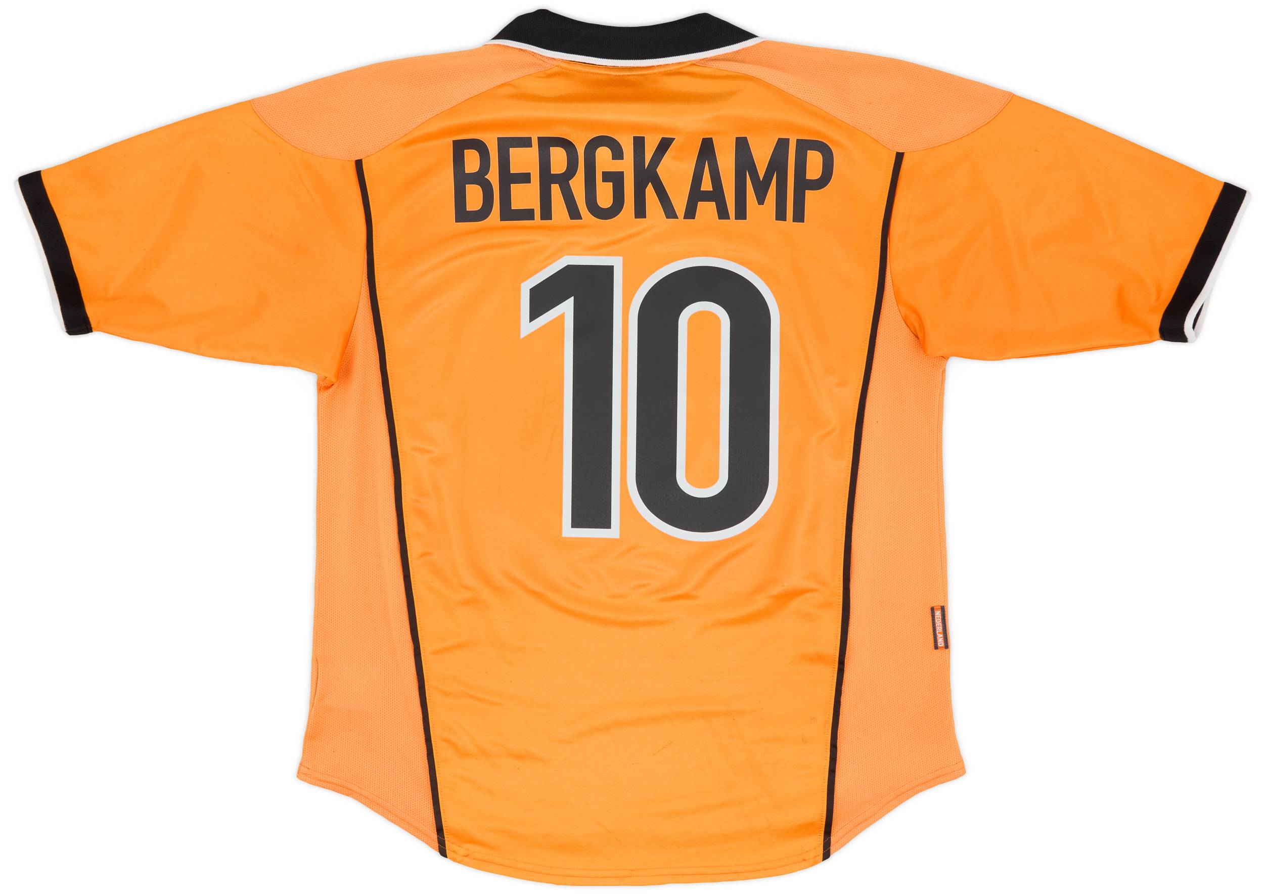 1998-00 Netherlands Home Shirt Bergkamp #10 - 5/10 - (L)