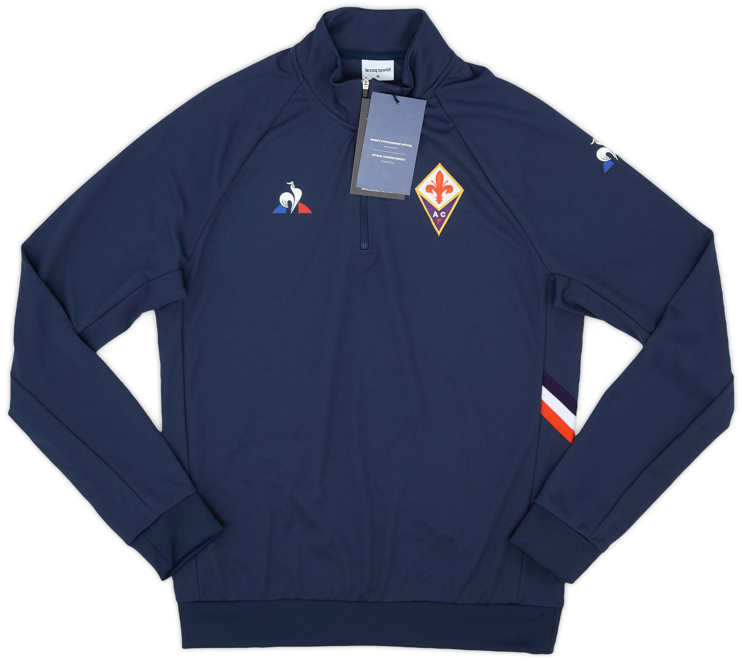 2019 20 Fiorentina Le Coq Sportif 1 4 Track Jacket M