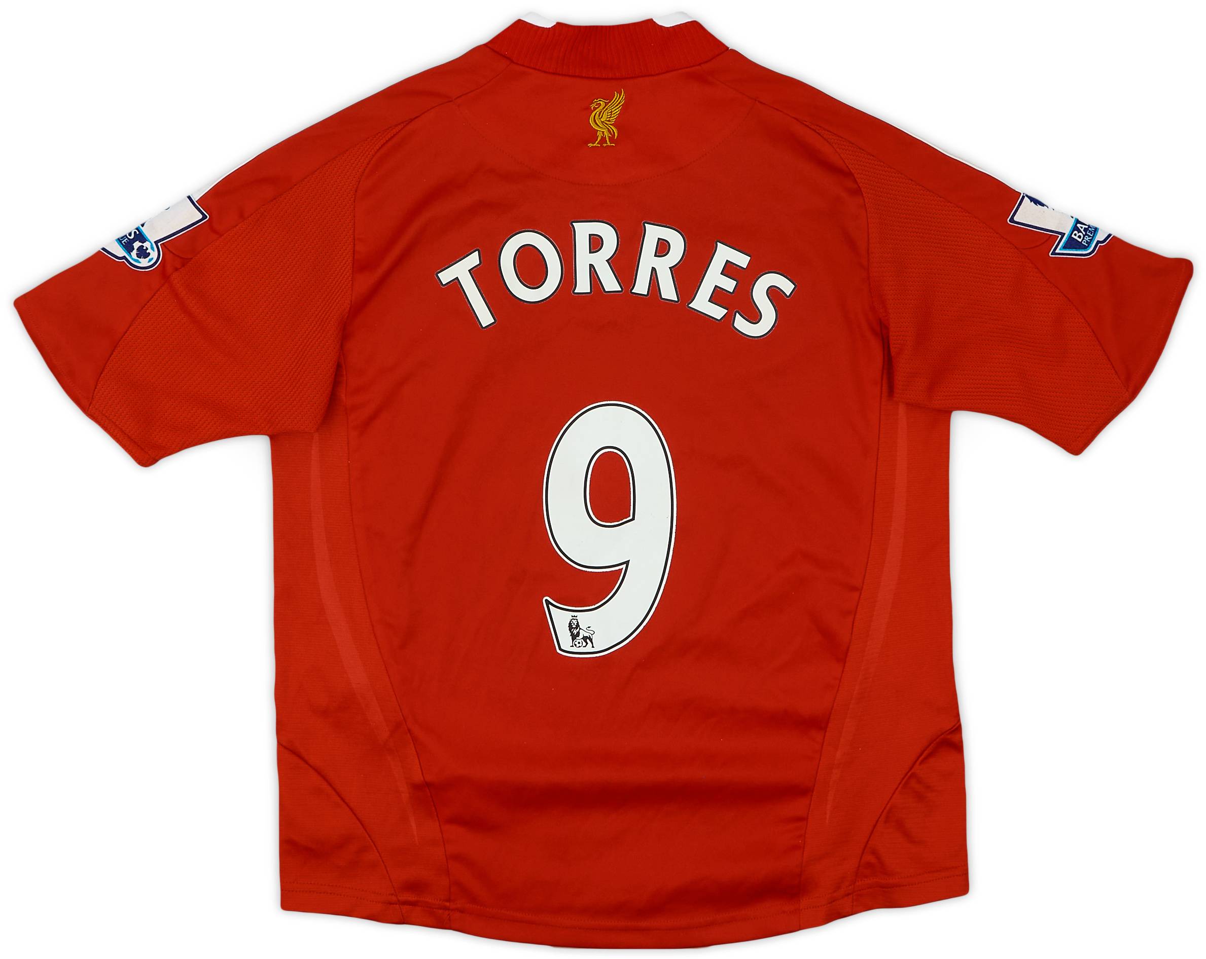 2008-10 Liverpool Home Shirt Torres #9 6/10 - Main Image