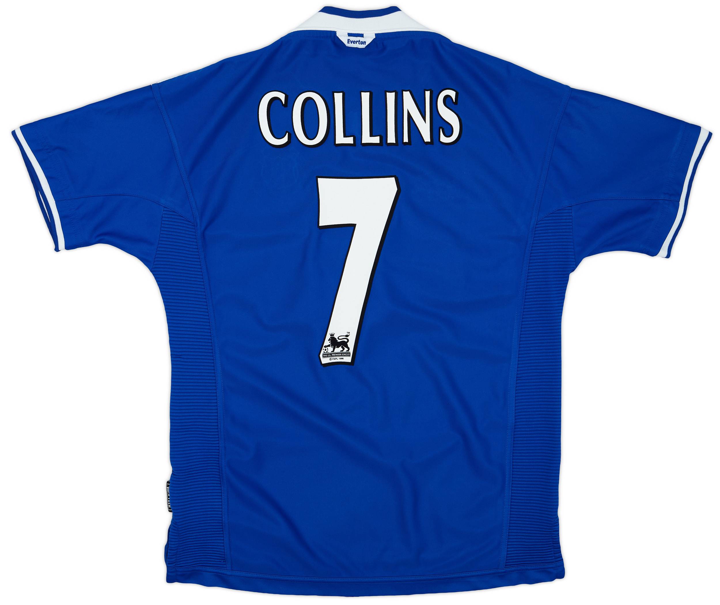 1999-00 Everton Home Shirt Collins #7 - 5/10 - (L)