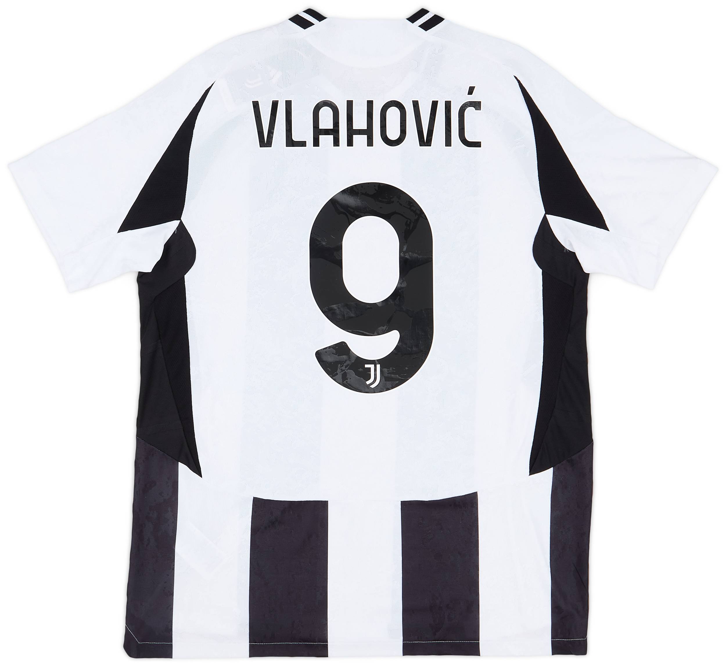 Juventus Vlahović 9番 シャツ 2024-25 Juventus Authentic Home Shirt Vlahovic #9