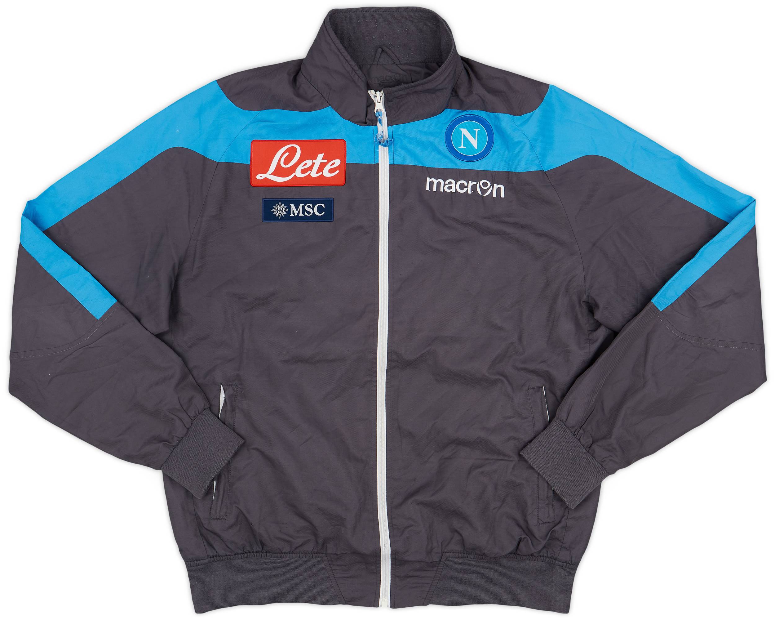 2014 15 Napoli Macron Track Jacket 8 10 L