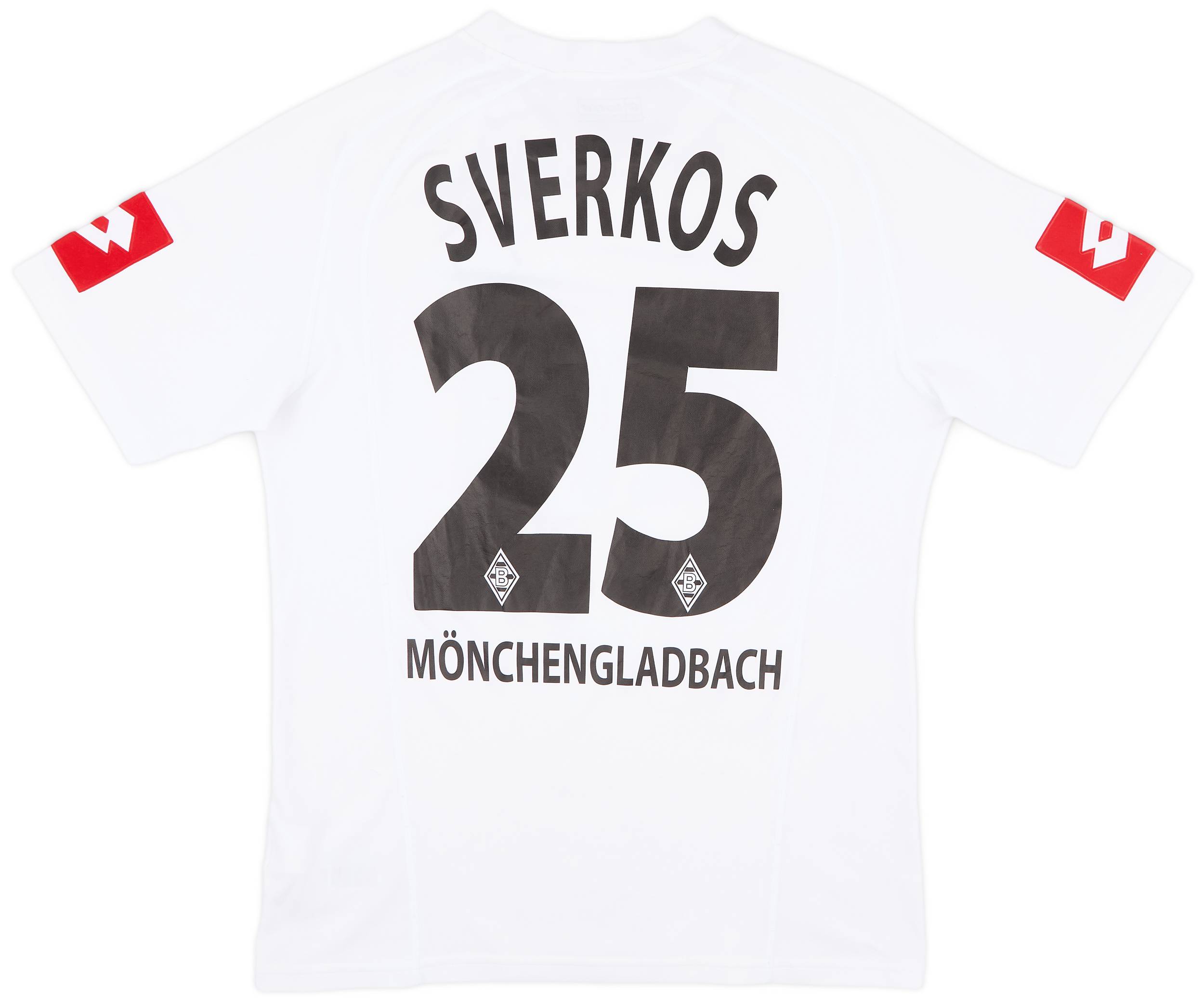 2003-05 Borussia Monchengladbach Home Shirt Sverkos #25 - 7/10 - (M)