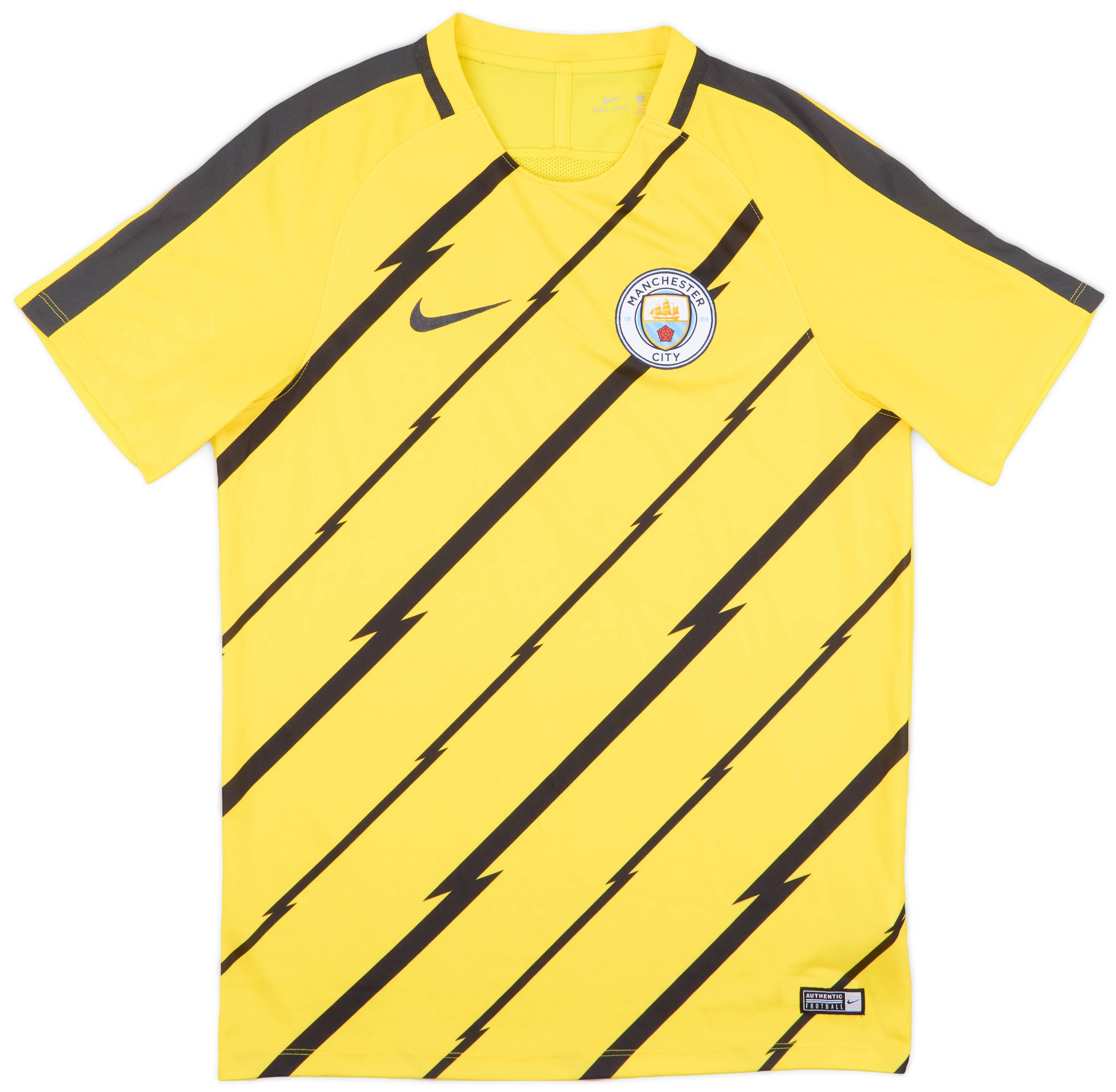 2017-18 Manchester City Nike Training Shirt - 9/10 - (M)