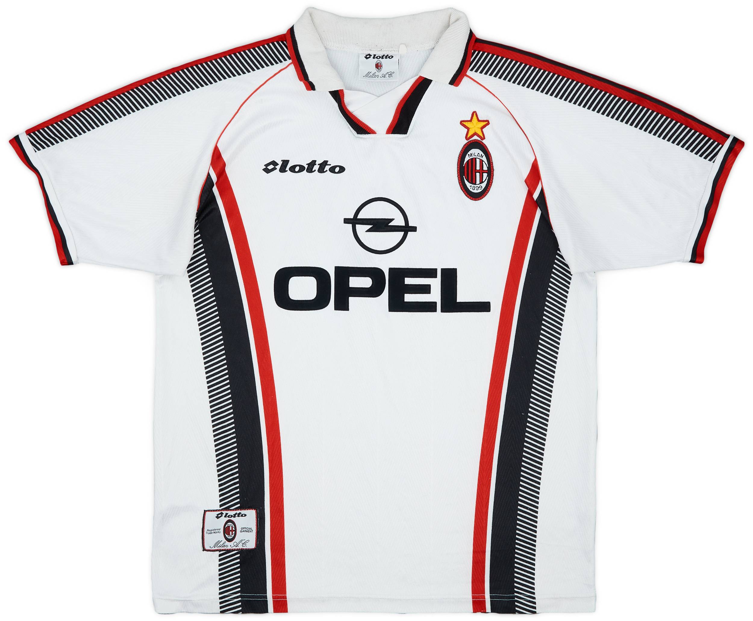 1997-98 AC Milan Away Shirt - 9/10 - (XL)