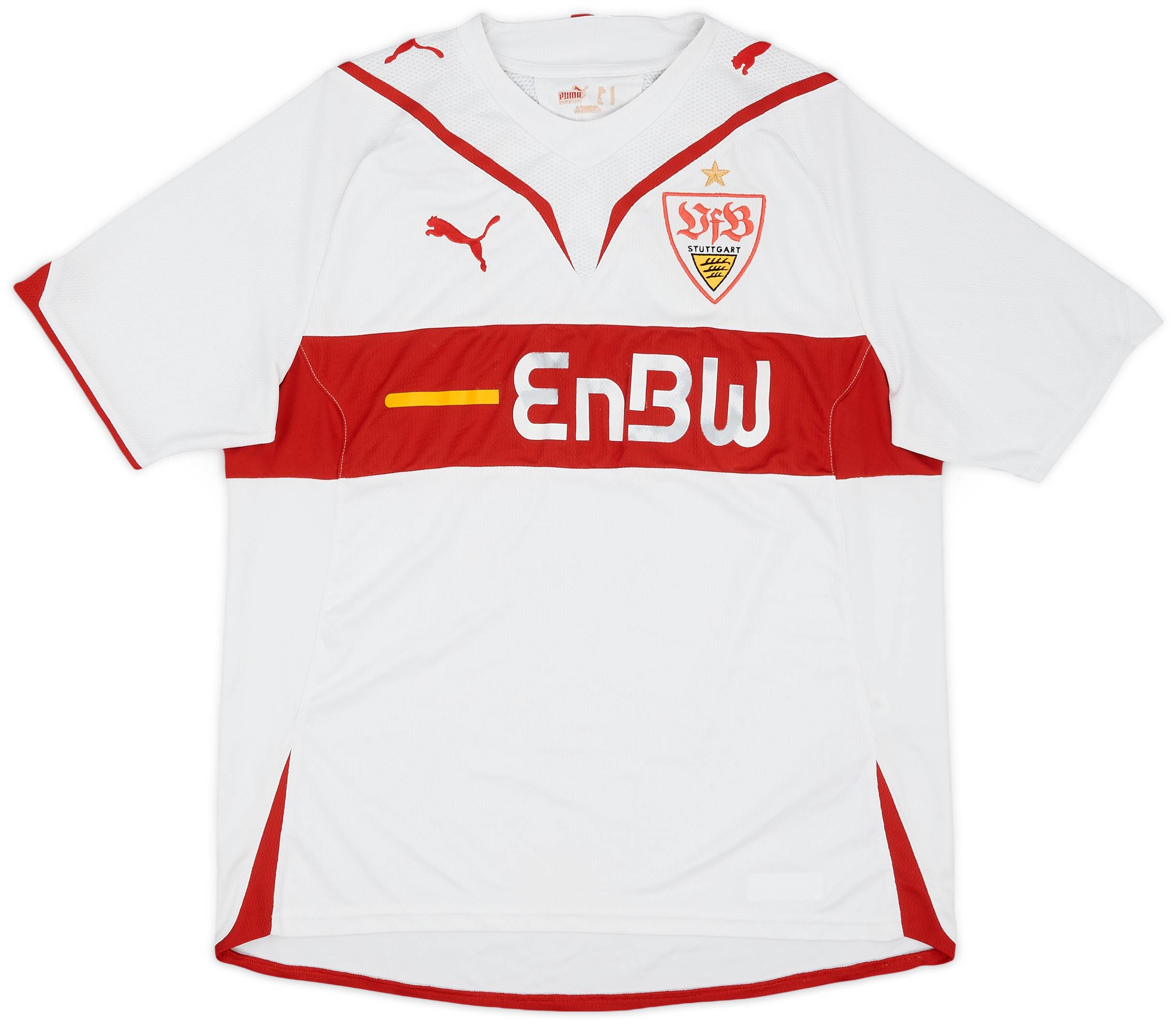 2009-10 Stuttgart Home Shirt - 6/10 - (M)