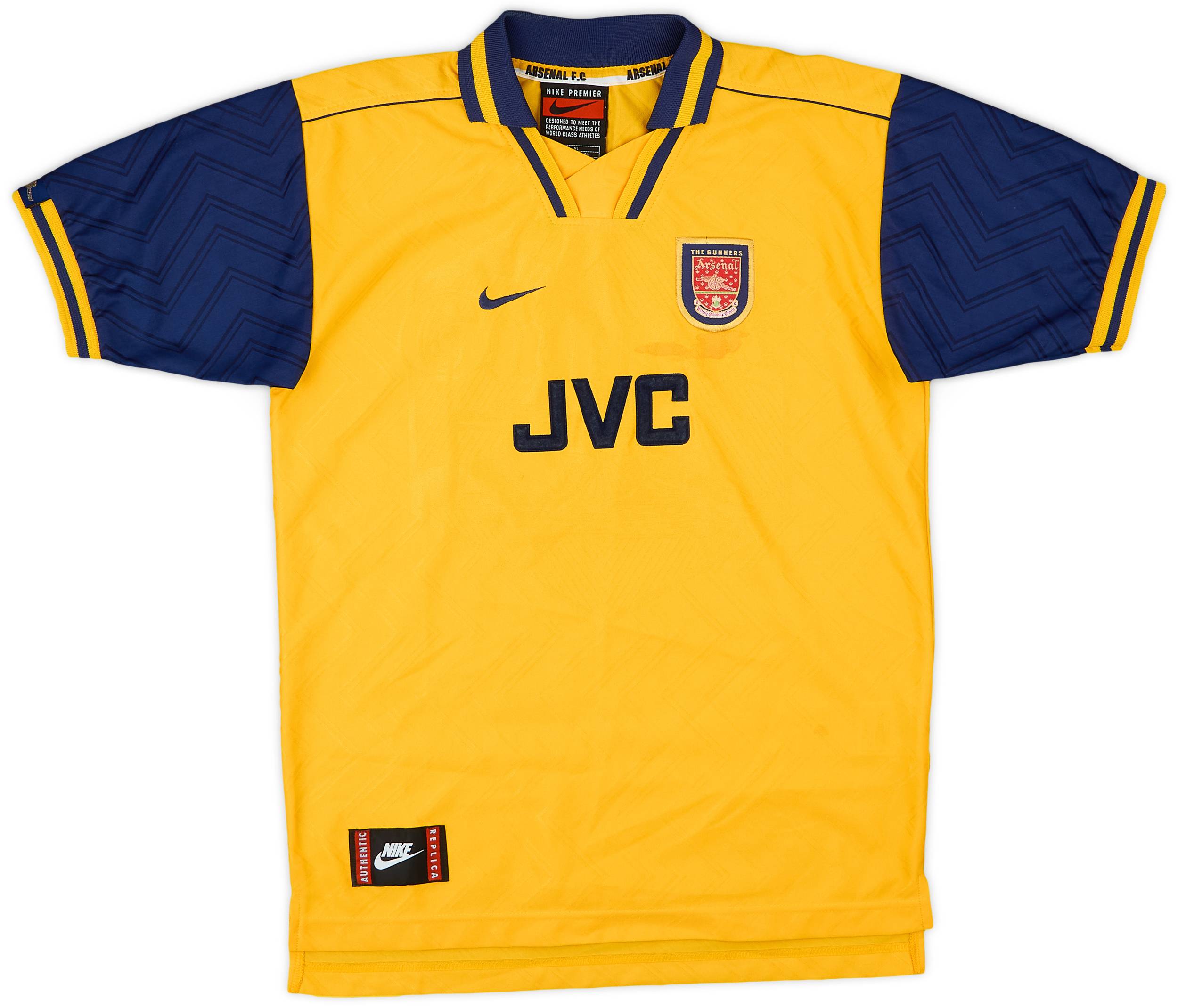 1996-97 Arsenal Away Shirt - 9/10 - (XL.Boys)