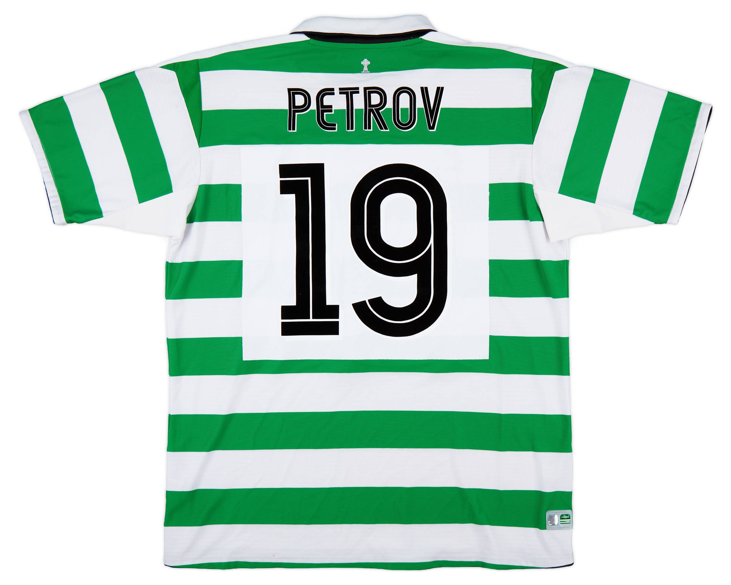 2004-05 Celtic Home Shirt Petrov #19 - 8/10 - (XL)