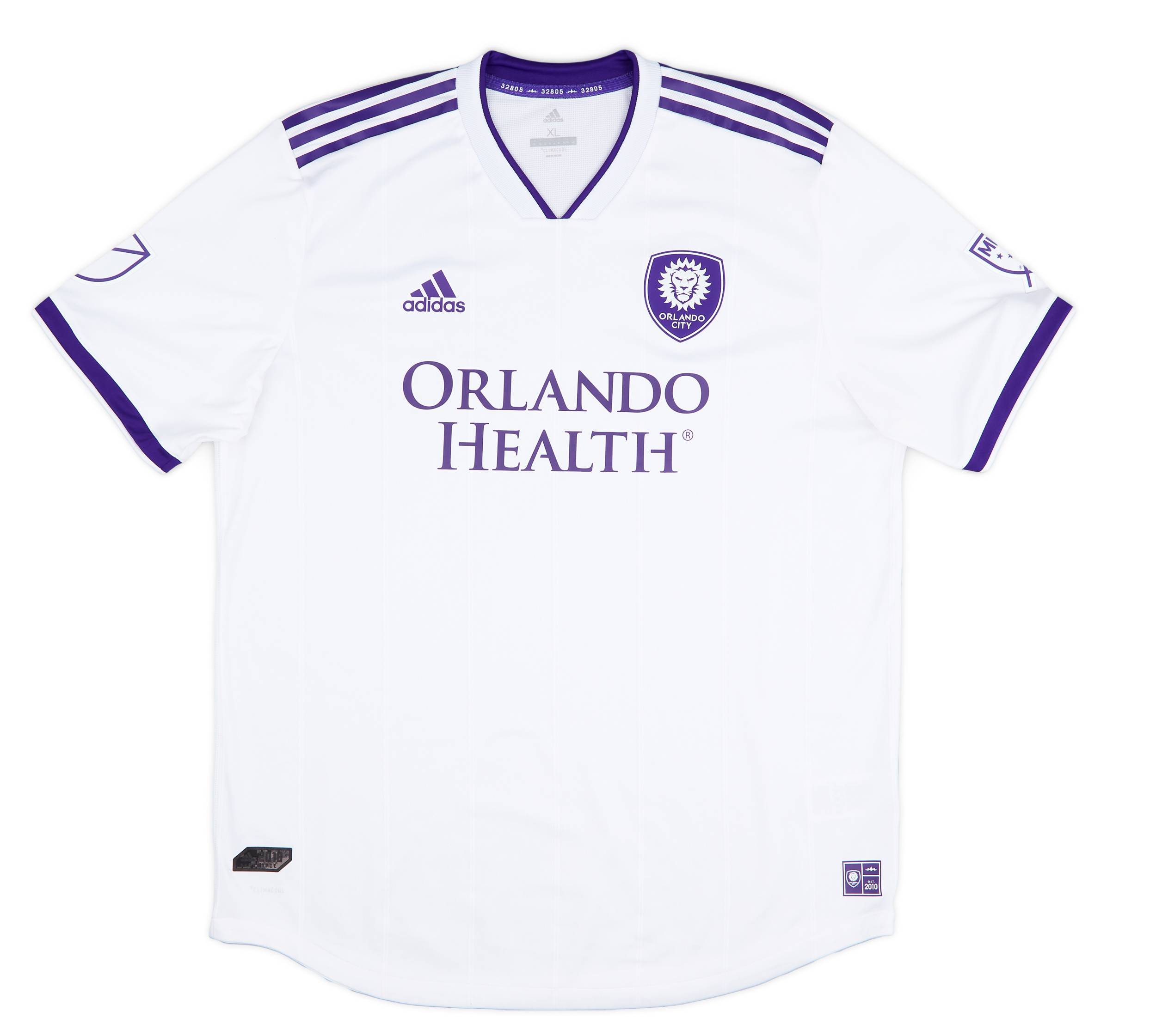 2018 Orlando City Authentic Away Shirt 7 10 XL