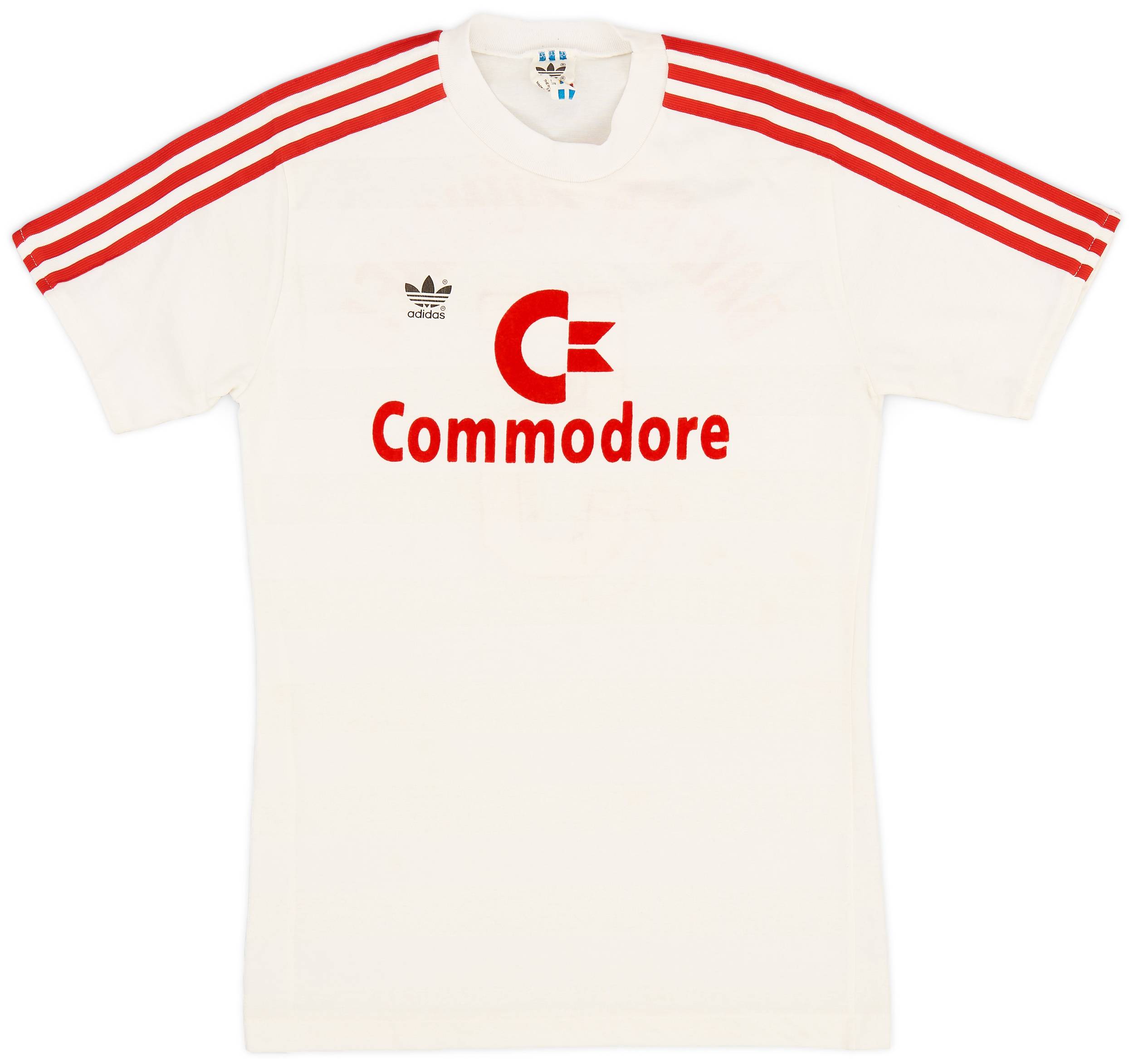 1984-86 Bayern Munich Away Shirt #5 - 9/10 - (S)