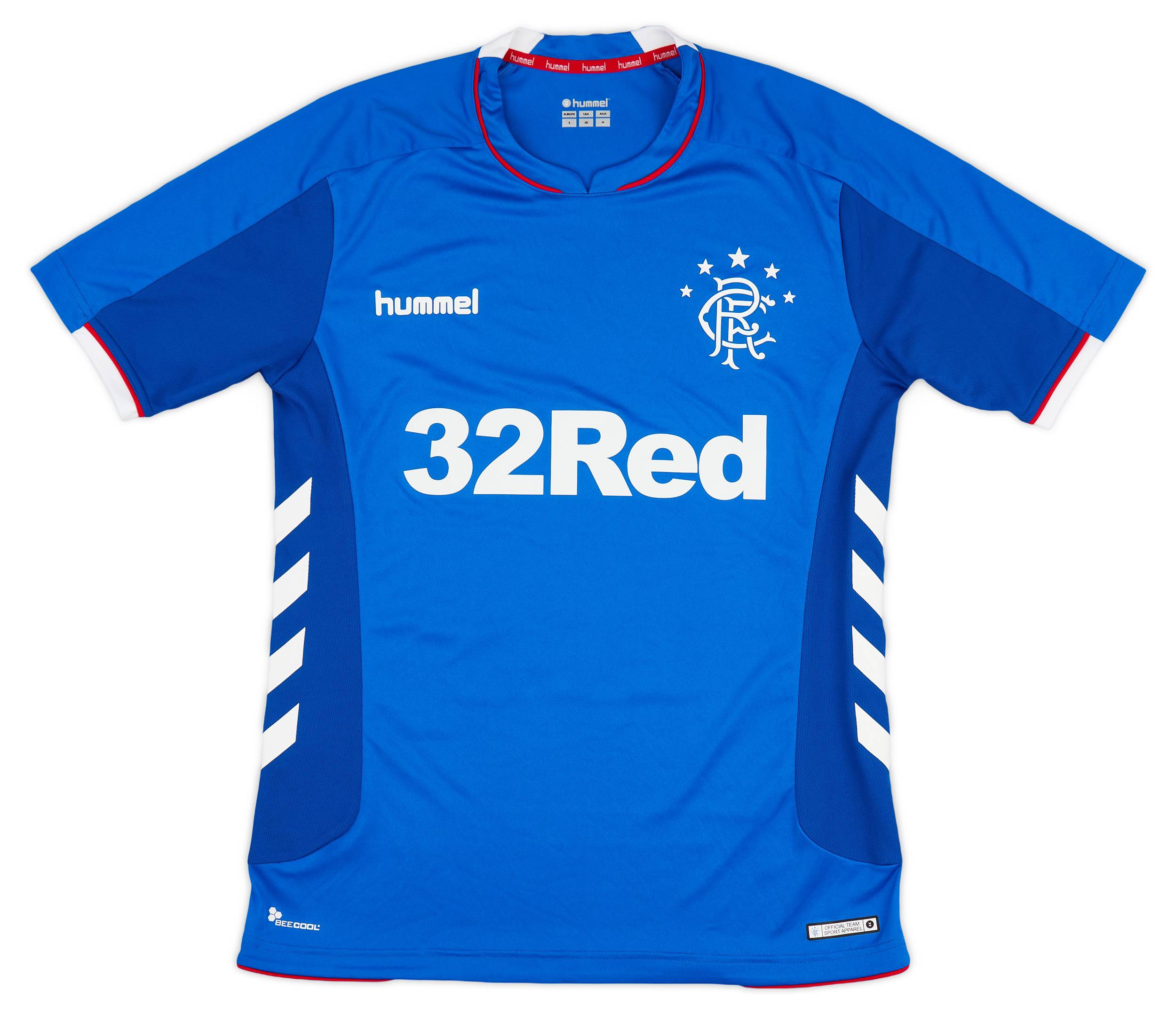 2018-19 Rangers Home Shirt - 9/10 - (S)