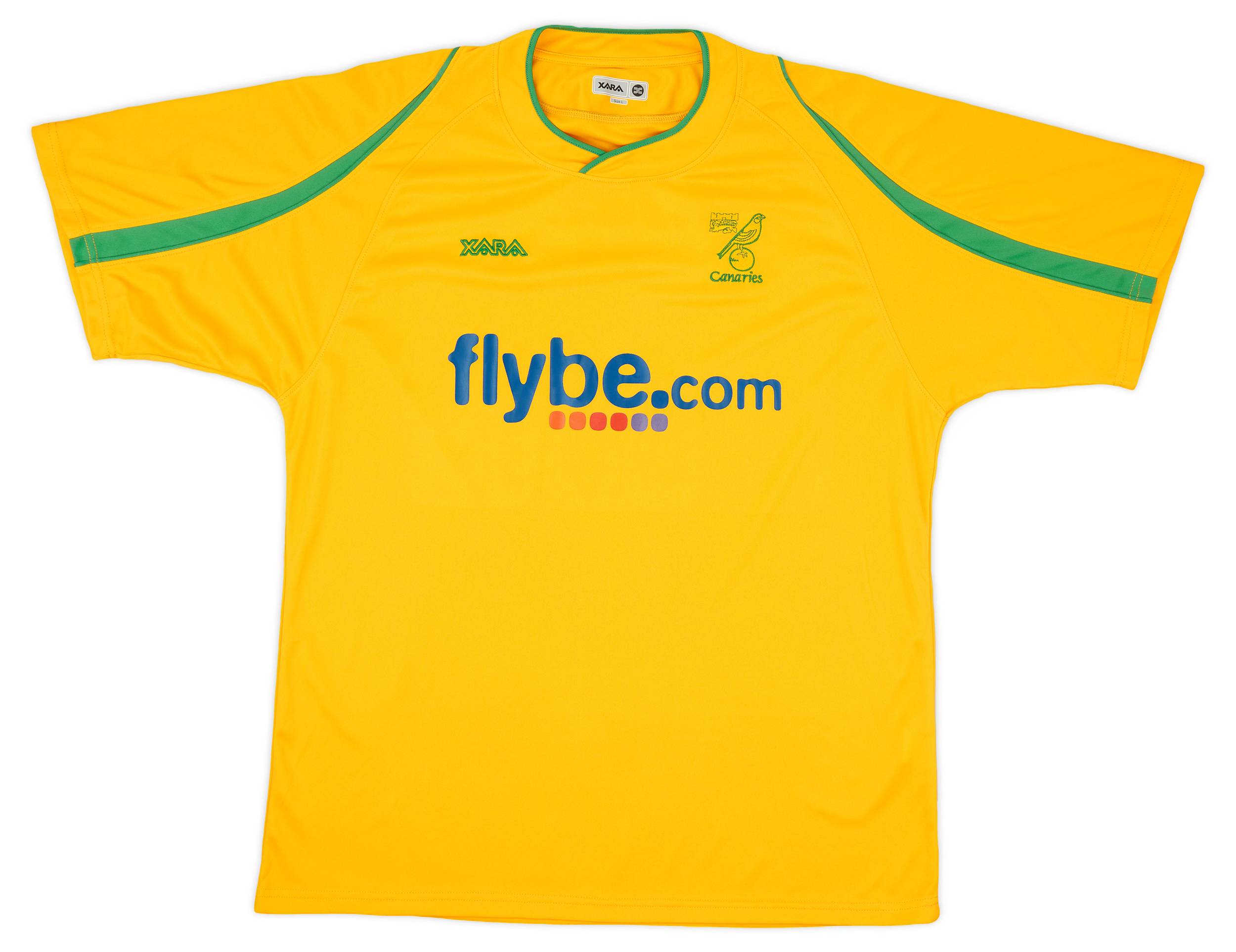 2006-07 Norwich Xara Training Shirt - 9/10 - (L)