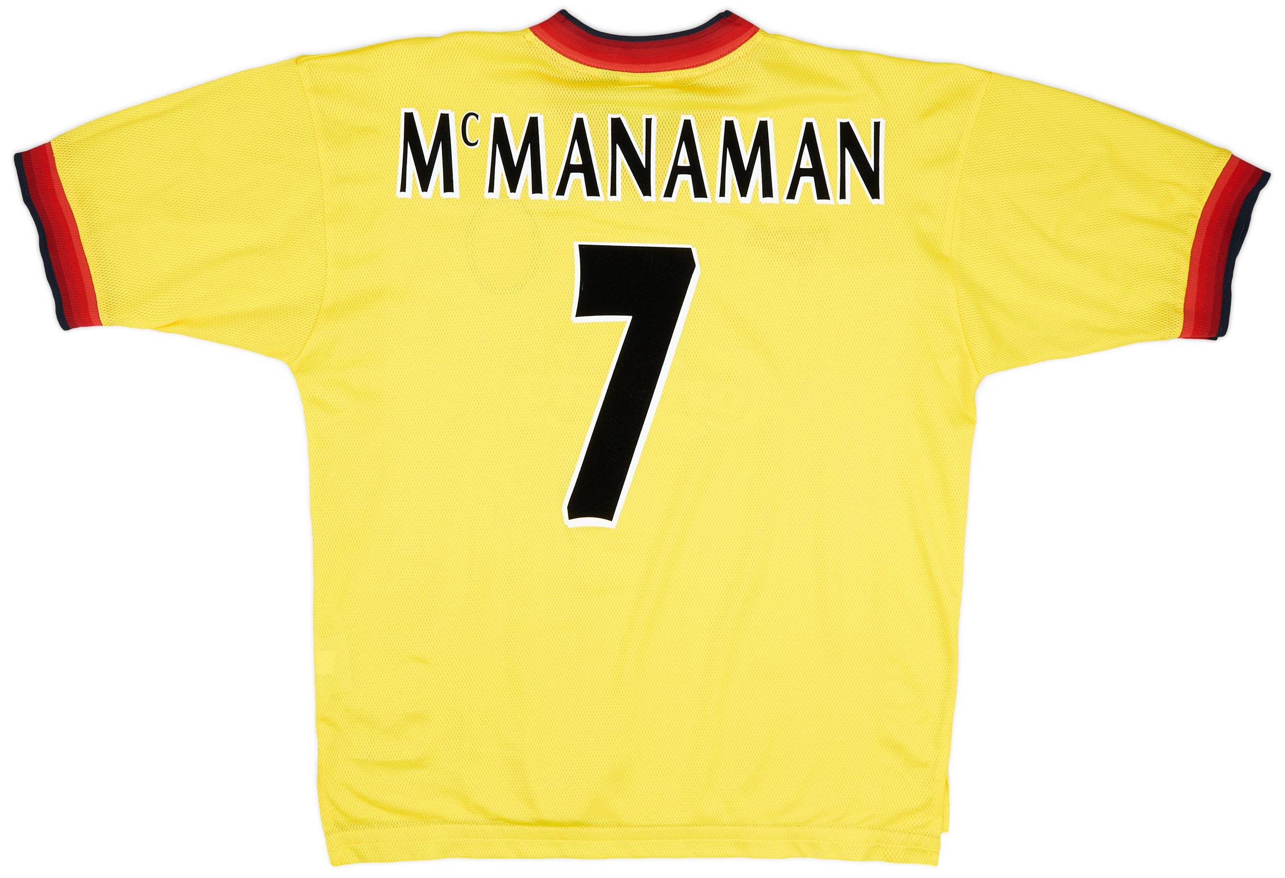 1997-99 Liverpool Away Shirt McManaman #7 - 8/10 - (L)