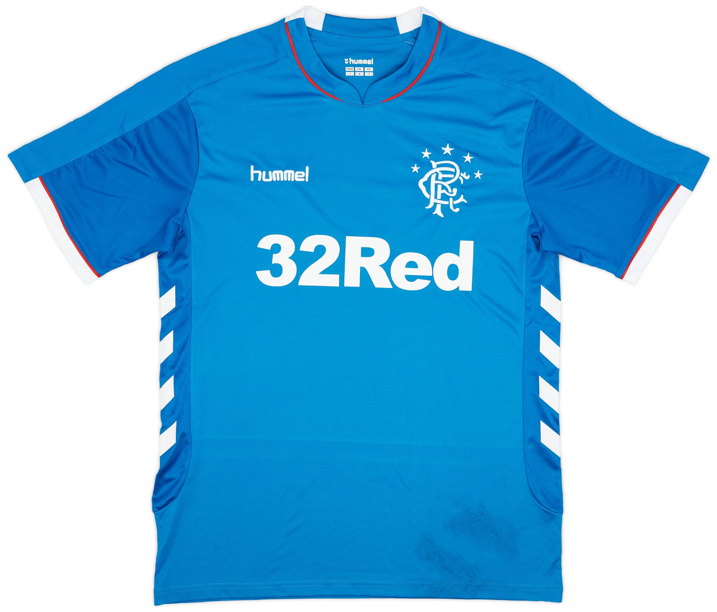 2018-19 Rangers Home Shirt - 9/10 - (L)