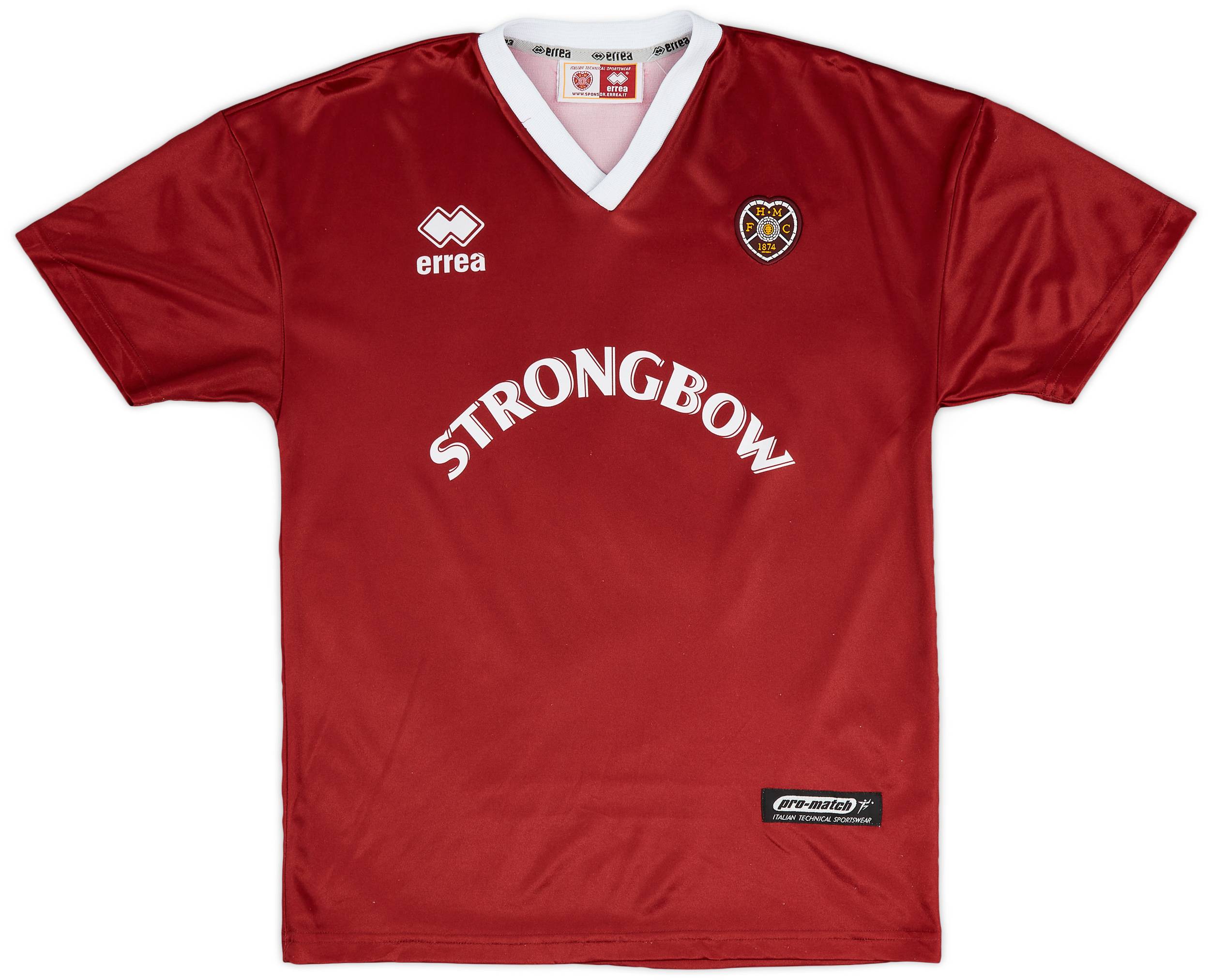 2001-02 Hearts Home Shirt - 8/10 - (XS)